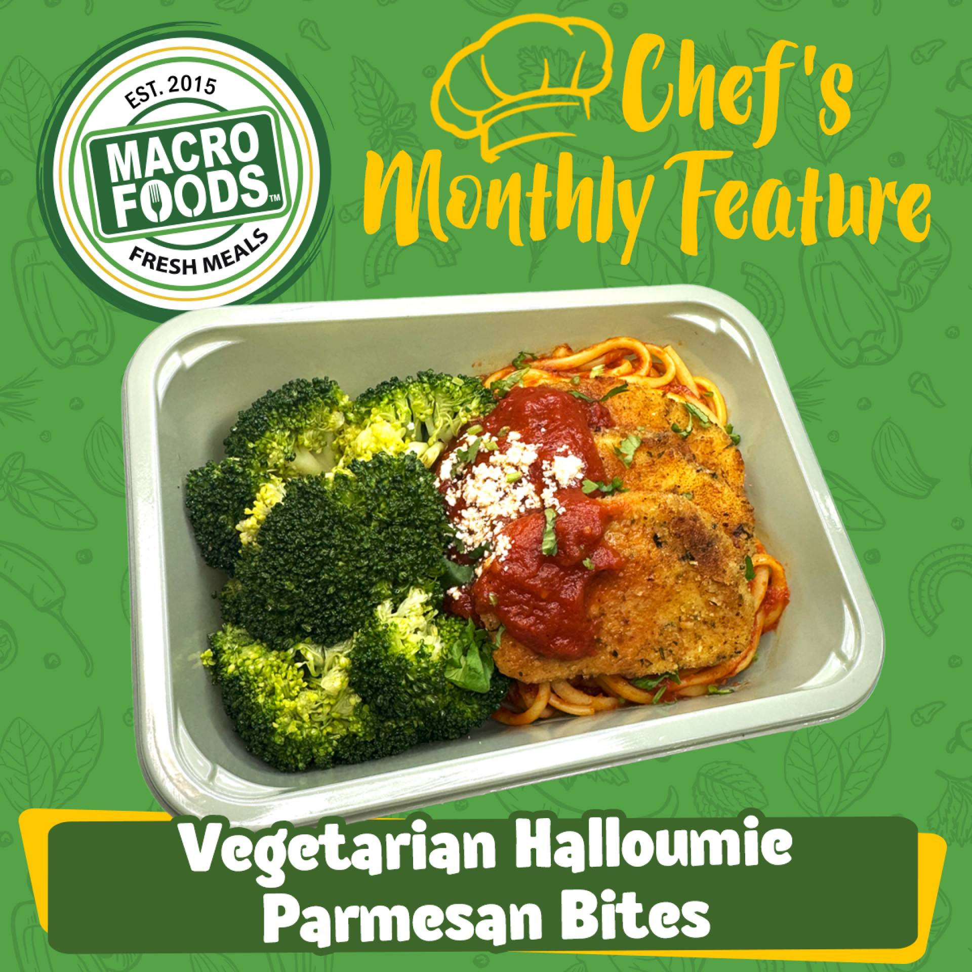 Vegetarian Halloumi Parm Bites