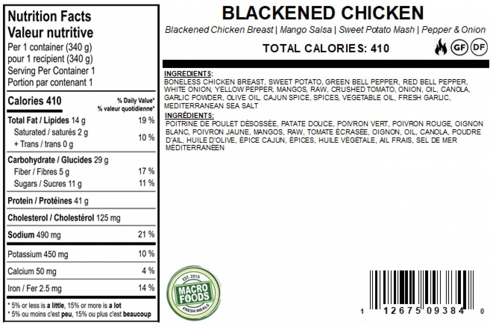 Blackened Chicken