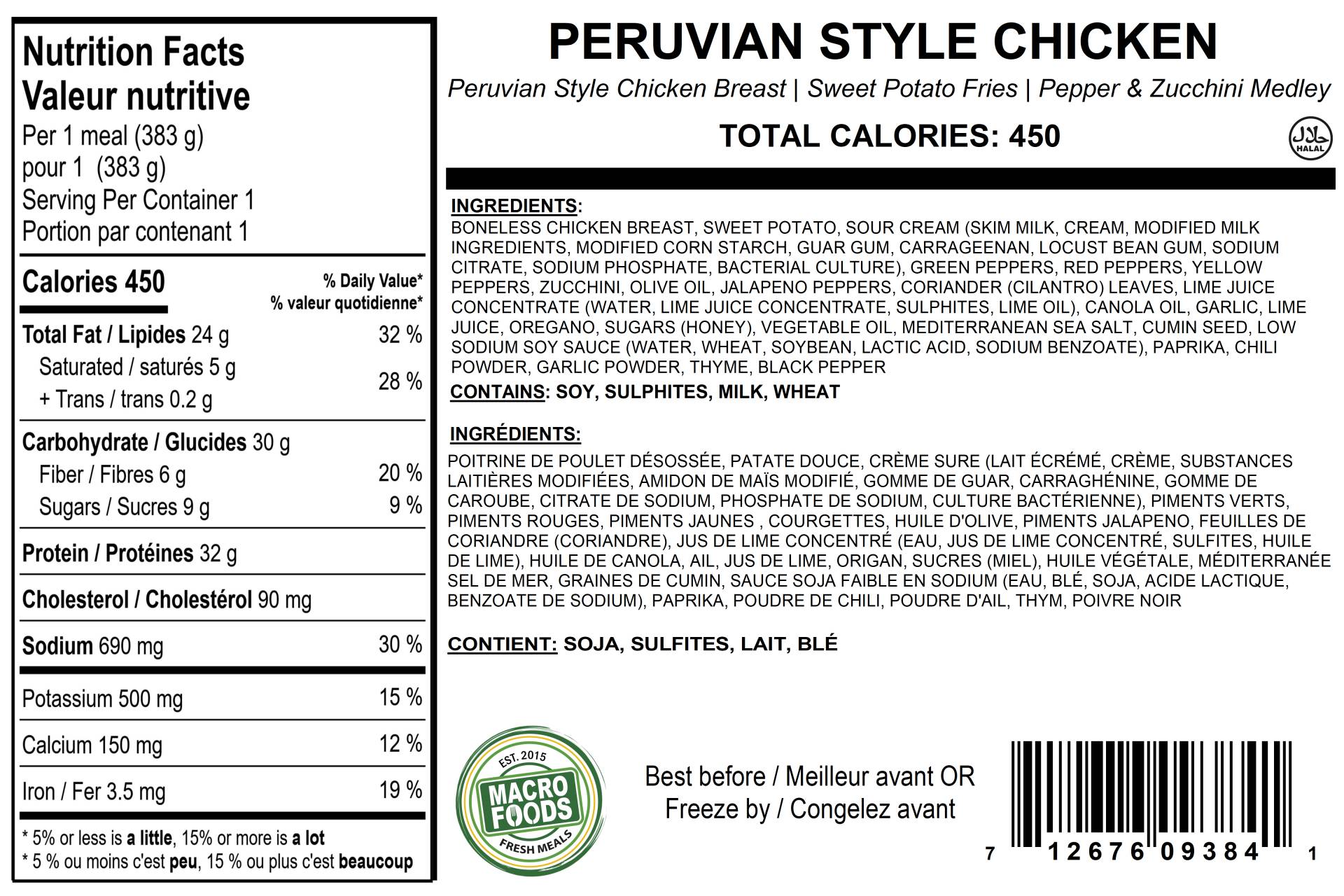 Peruvian Style Chicken