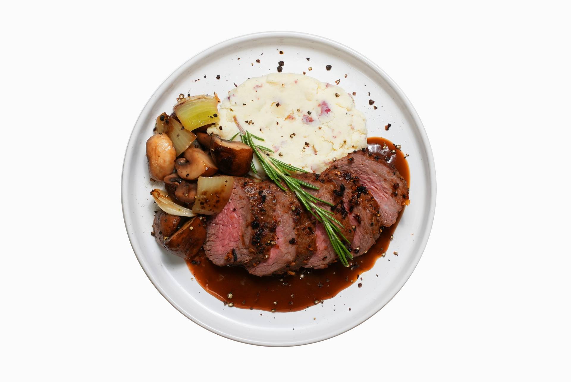 Steak with Demi-Glace