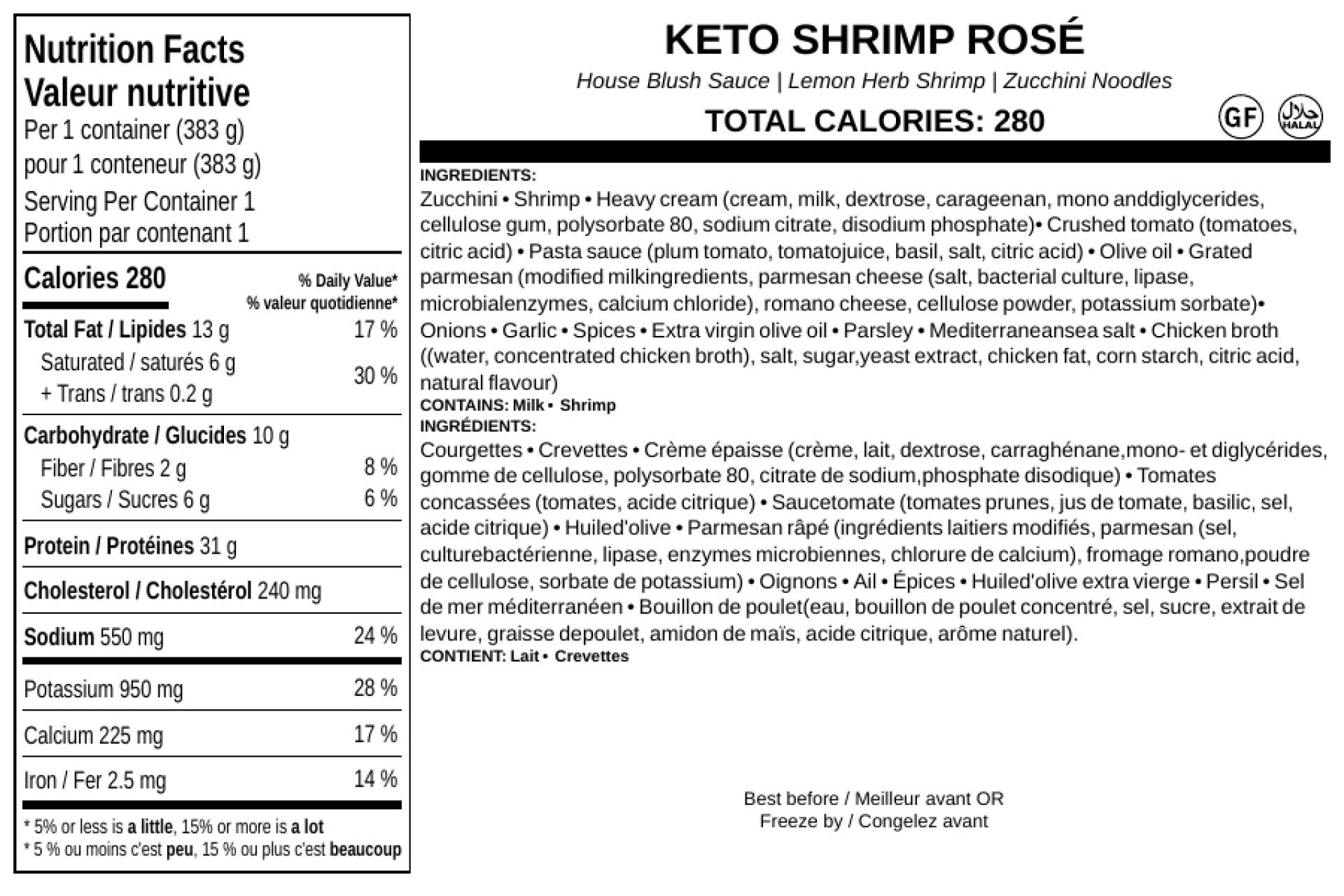 Keto Shrimp Rosé