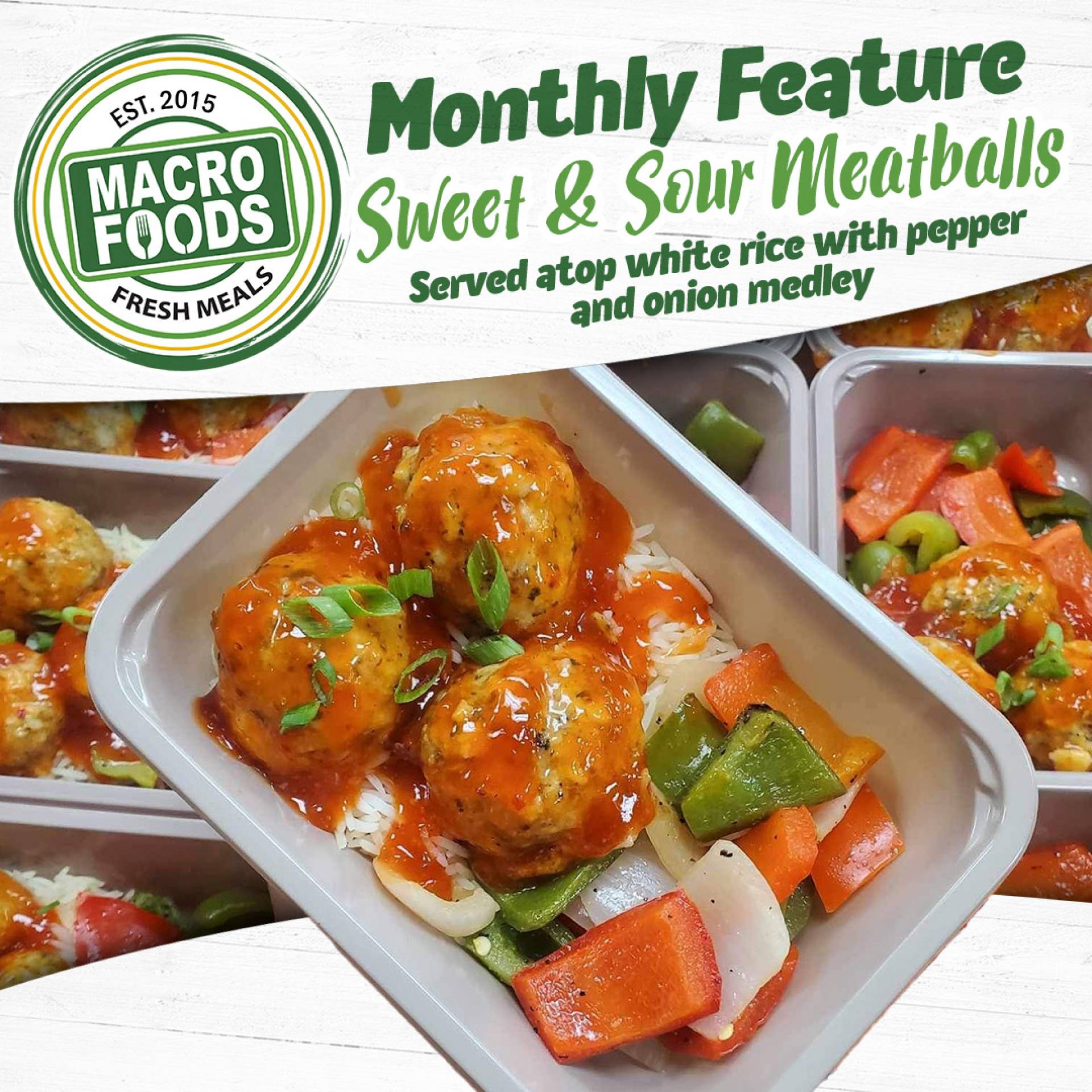 Sweet & Sour Chicken Meatballs
