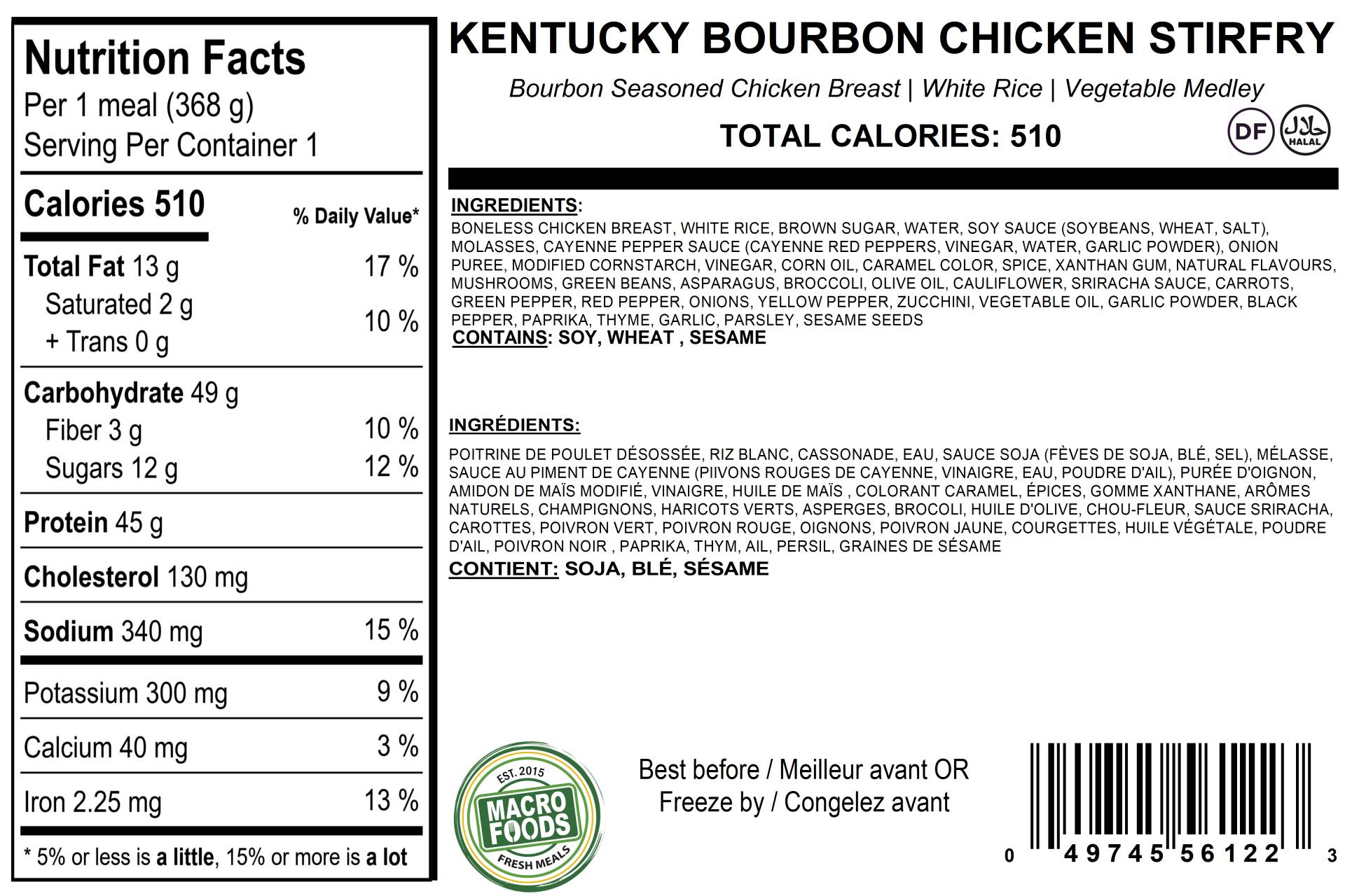 Kentucky Bourbon Chicken Stir Fry