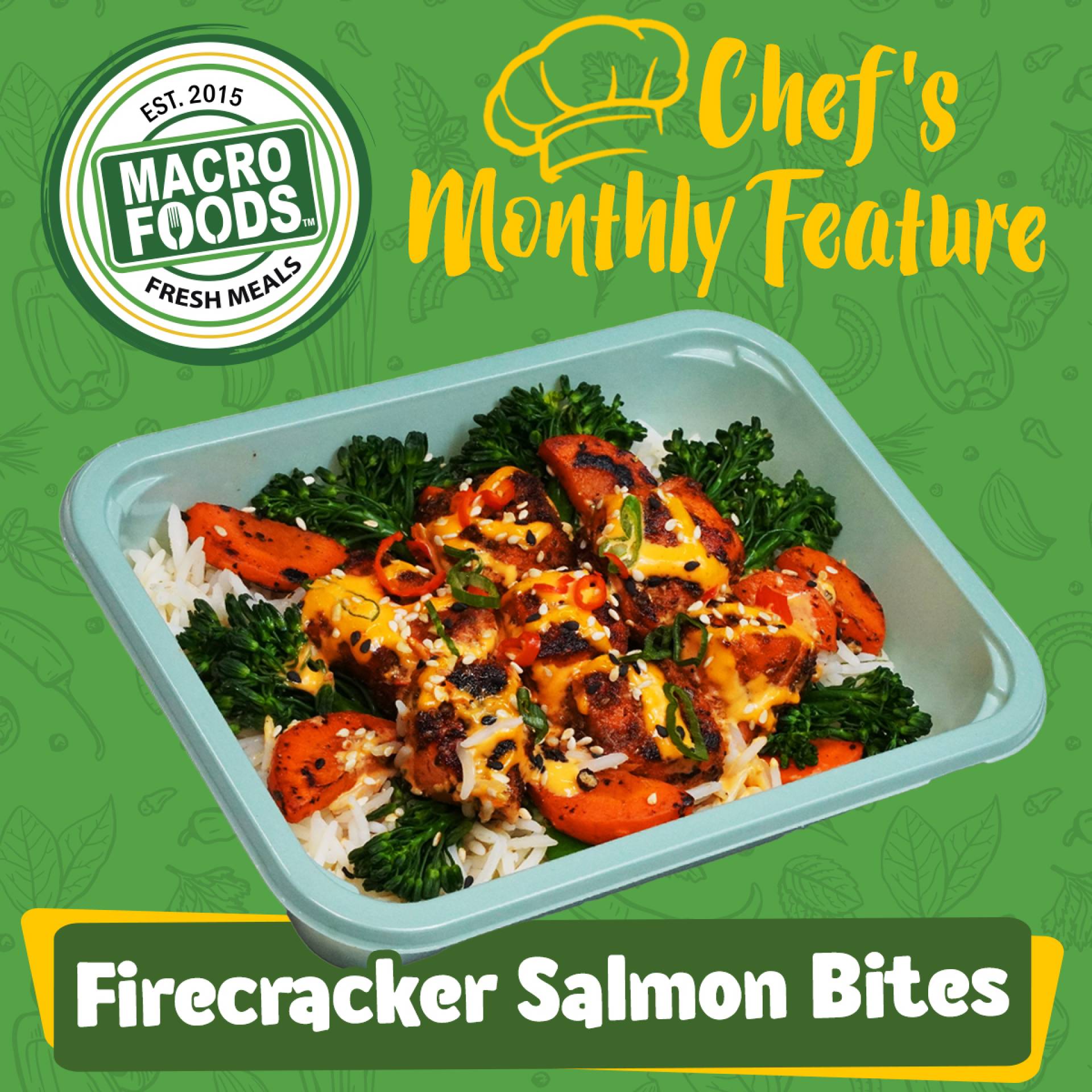 Firecracker Salmon Bites
