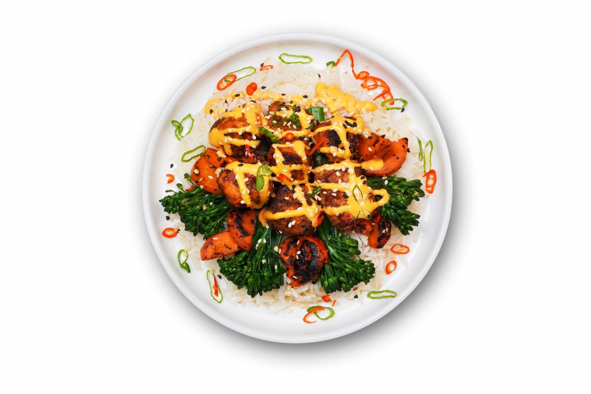 Firecracker Salmon Bites