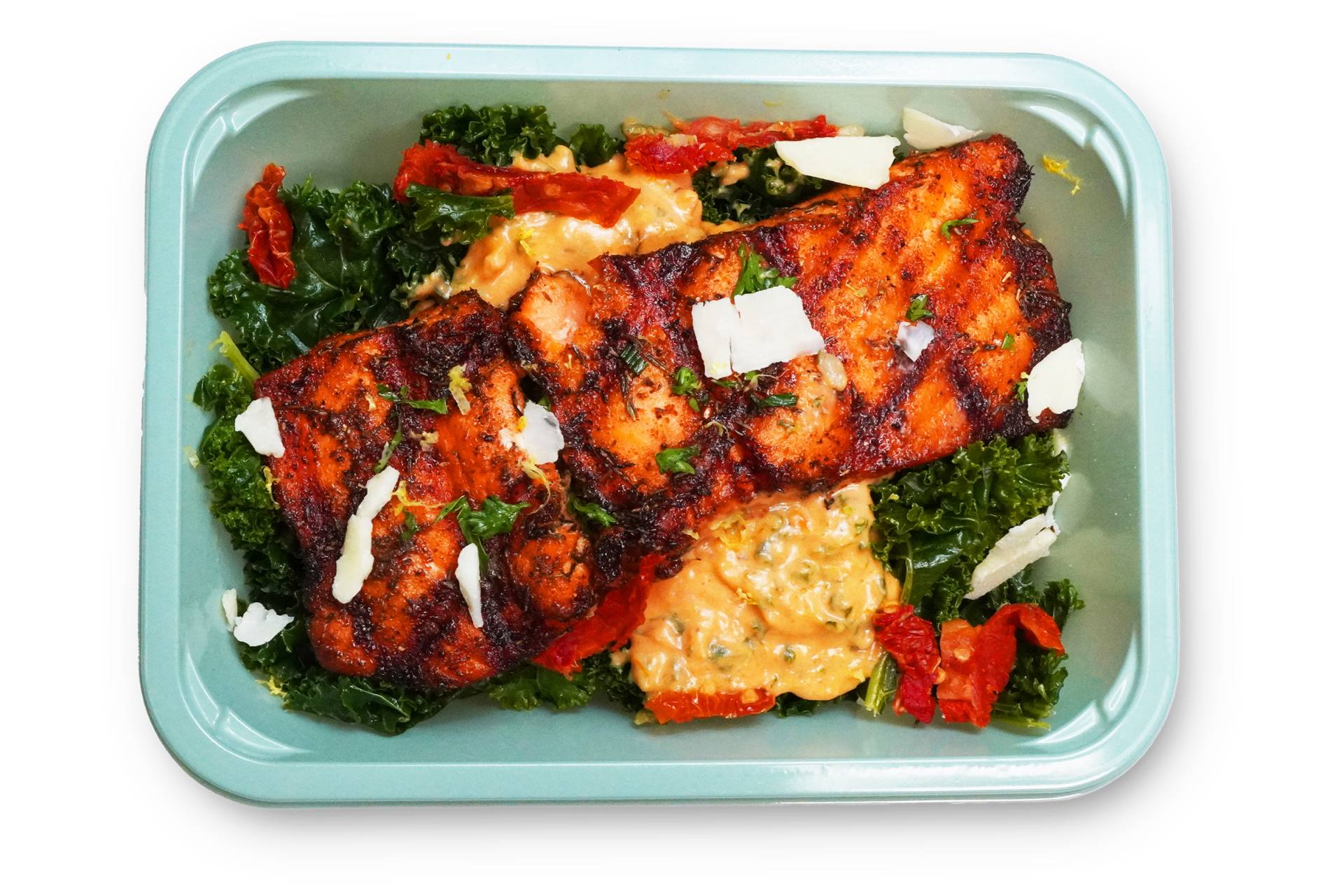 Keto Tuscan Salmon