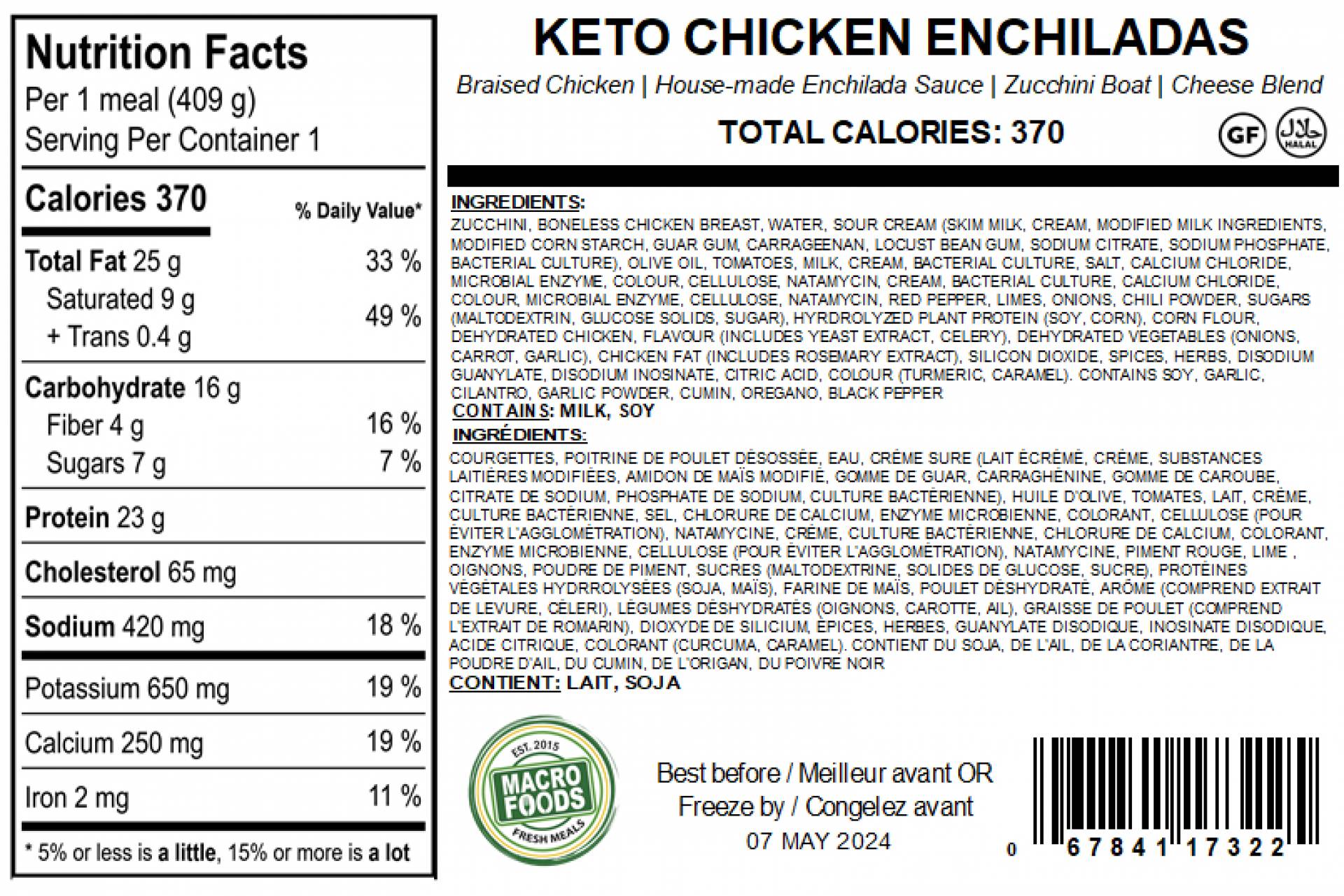 Keto Chicken Enchiladas