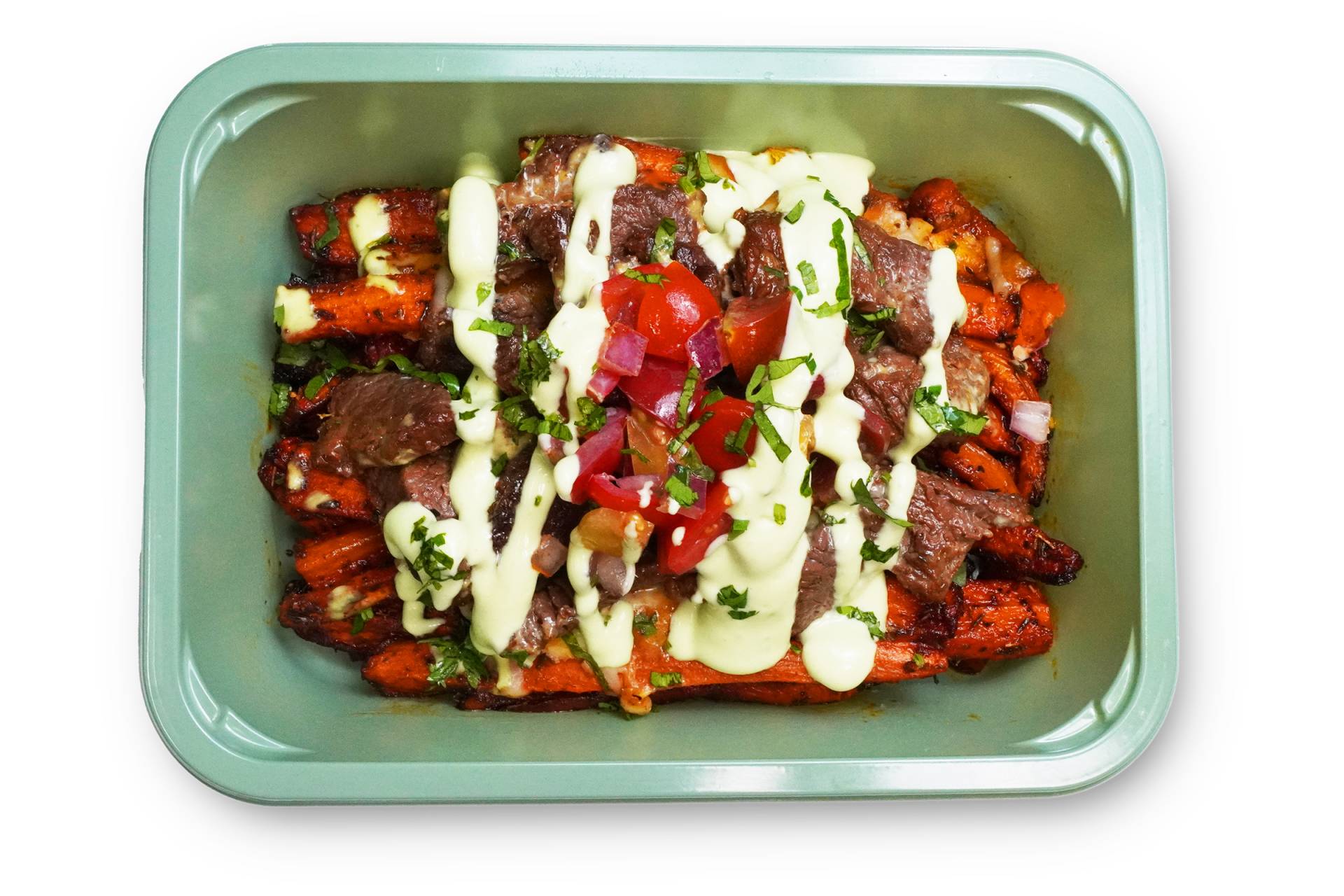 Keto Loaded Carne Asada Fries
