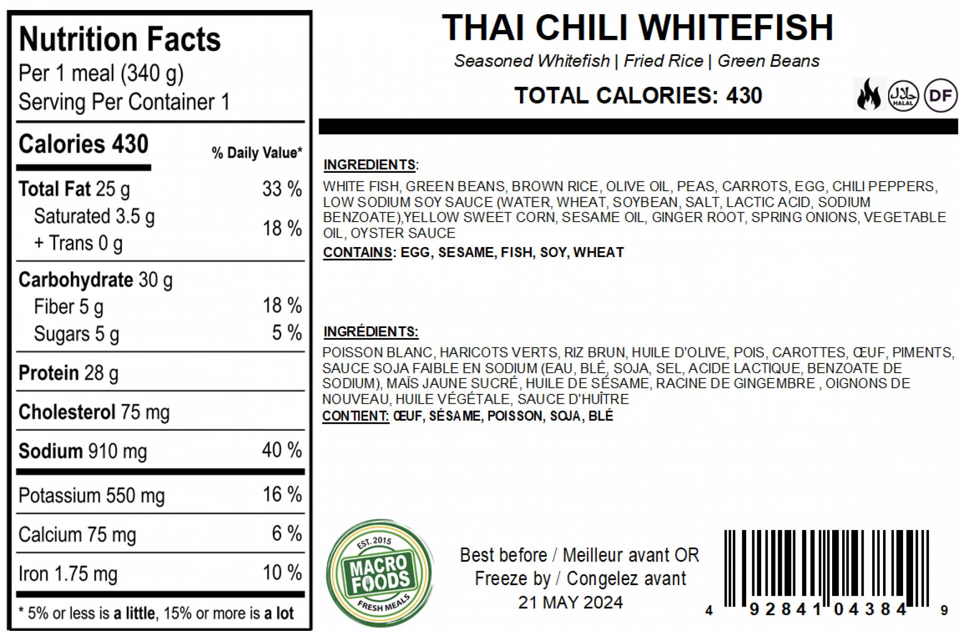 Thai Chili Whitefish