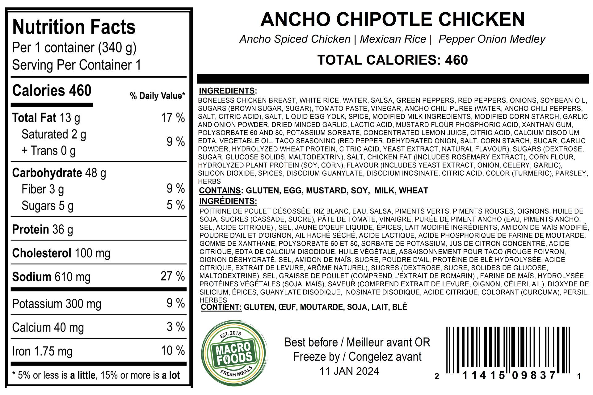 Ancho Chipotle Chicken