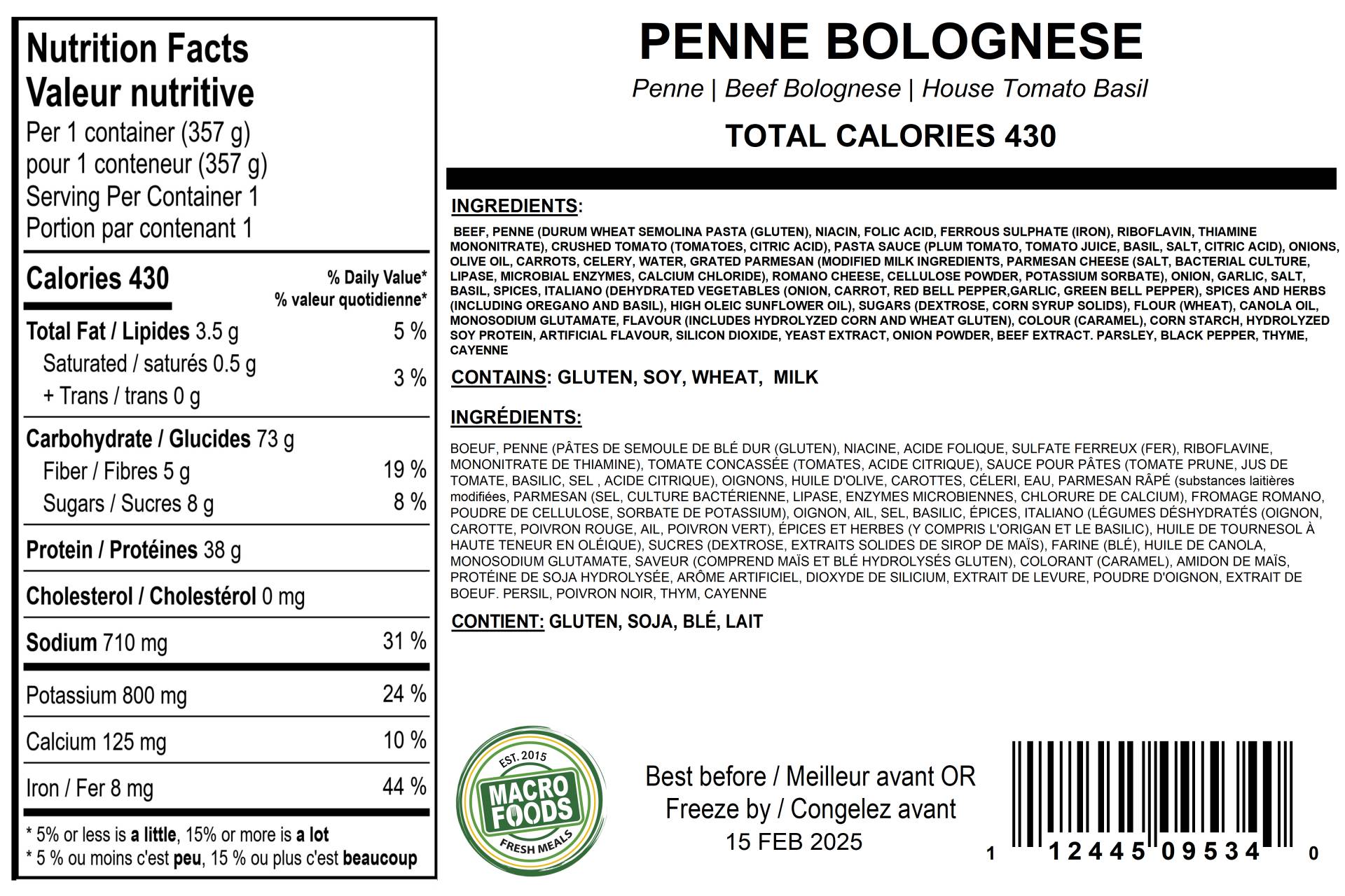 Penne Bolognese