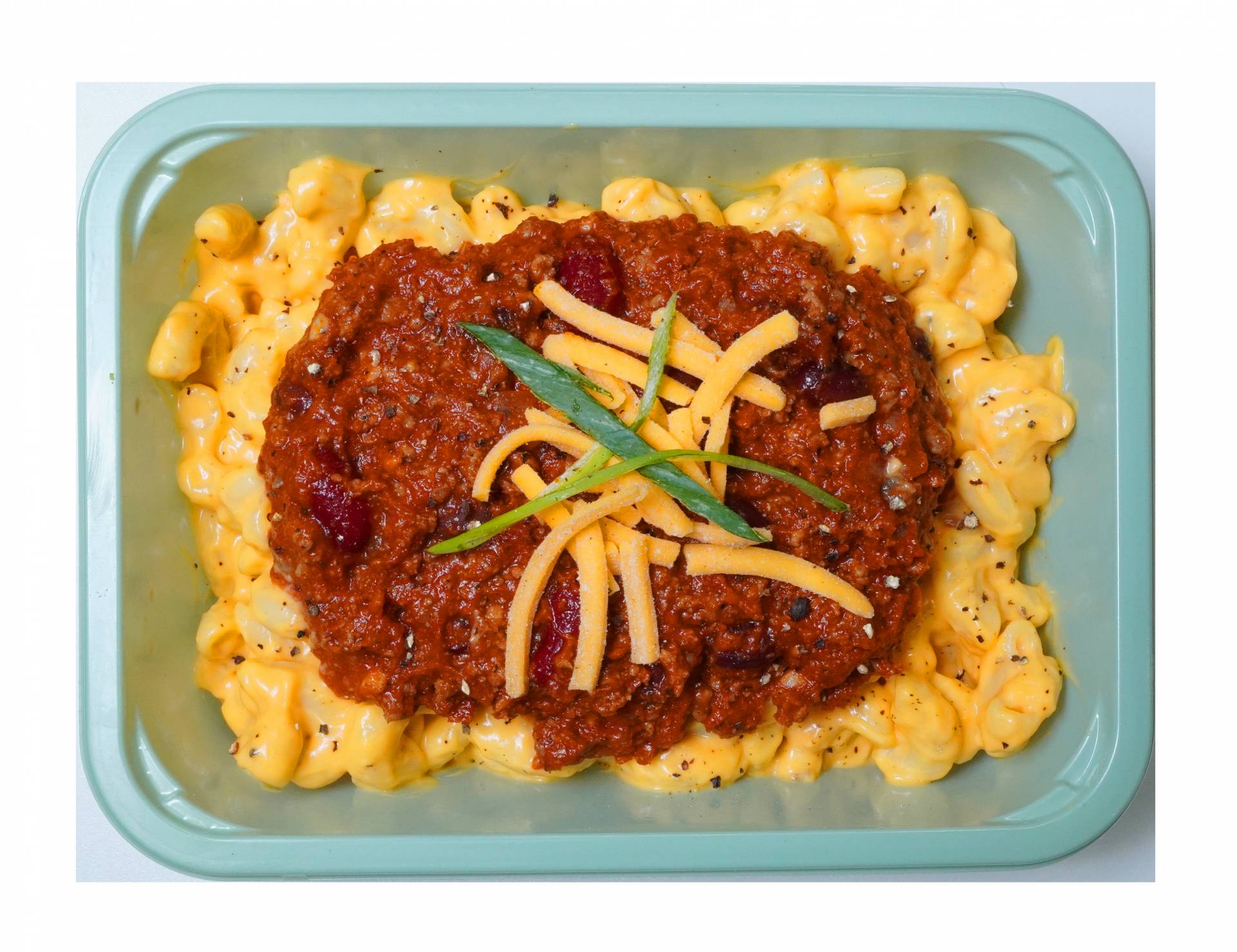 Chili Buffalo Mac & Cheese