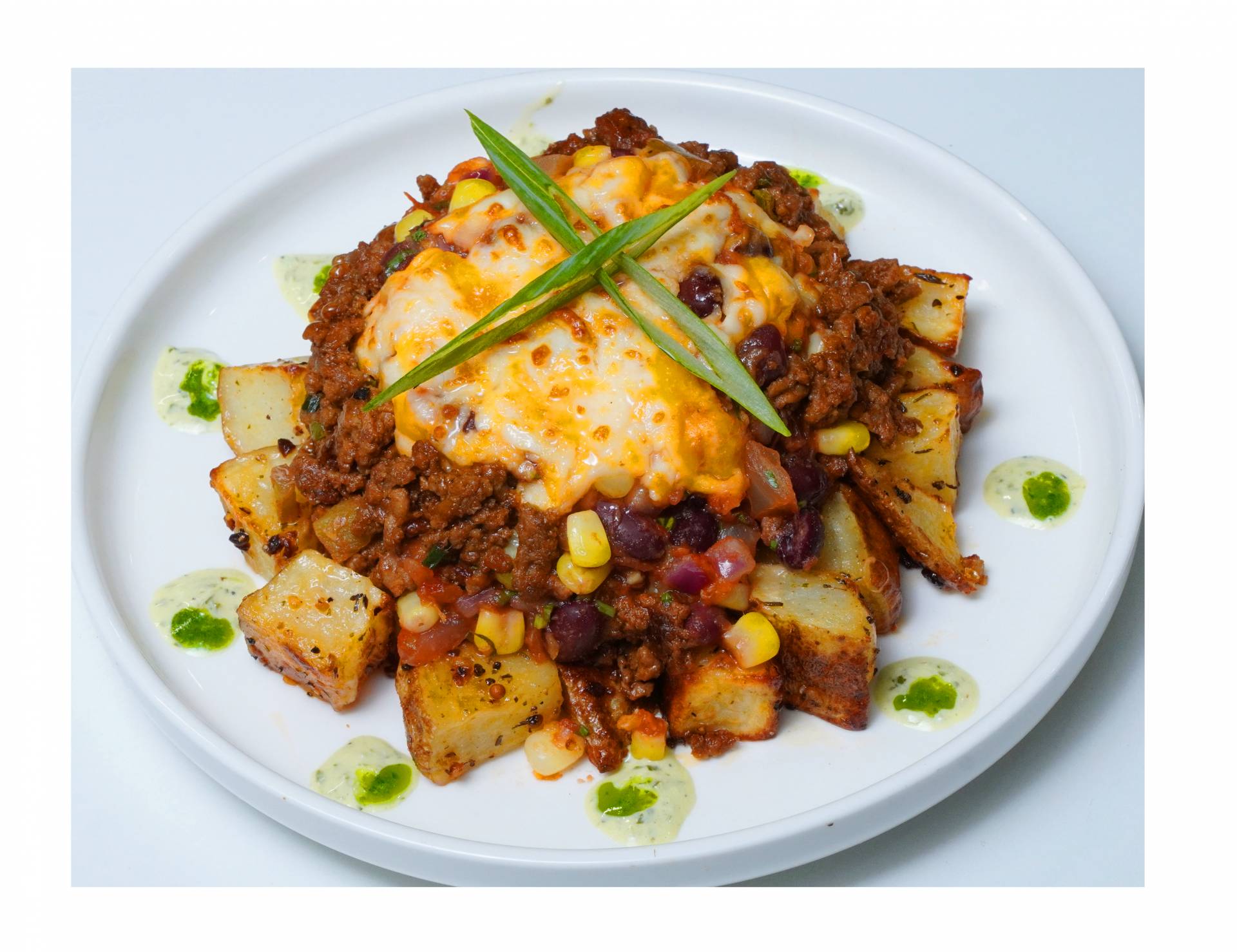 Loaded Beef Potatoes