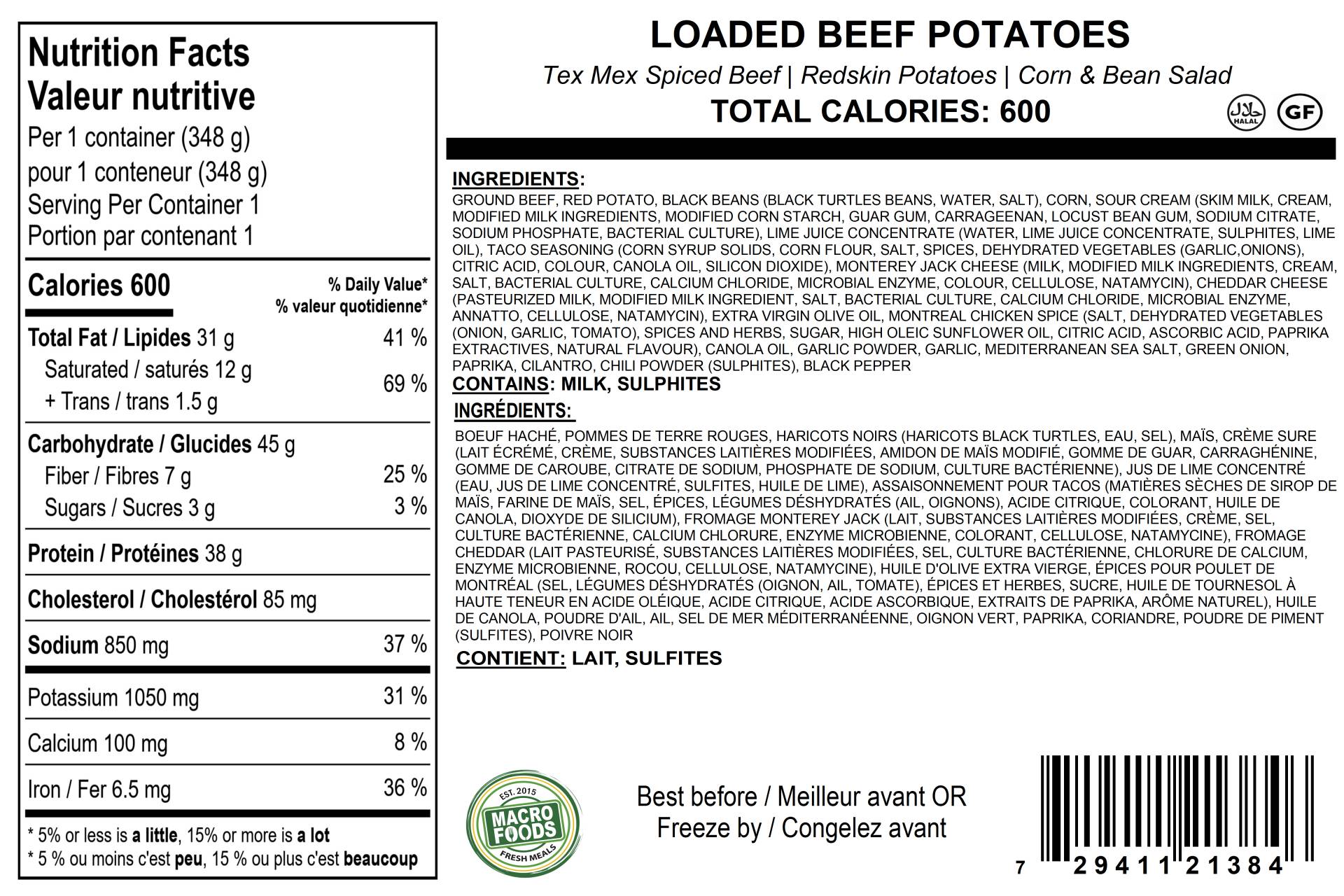 Loaded Beef Potatoes