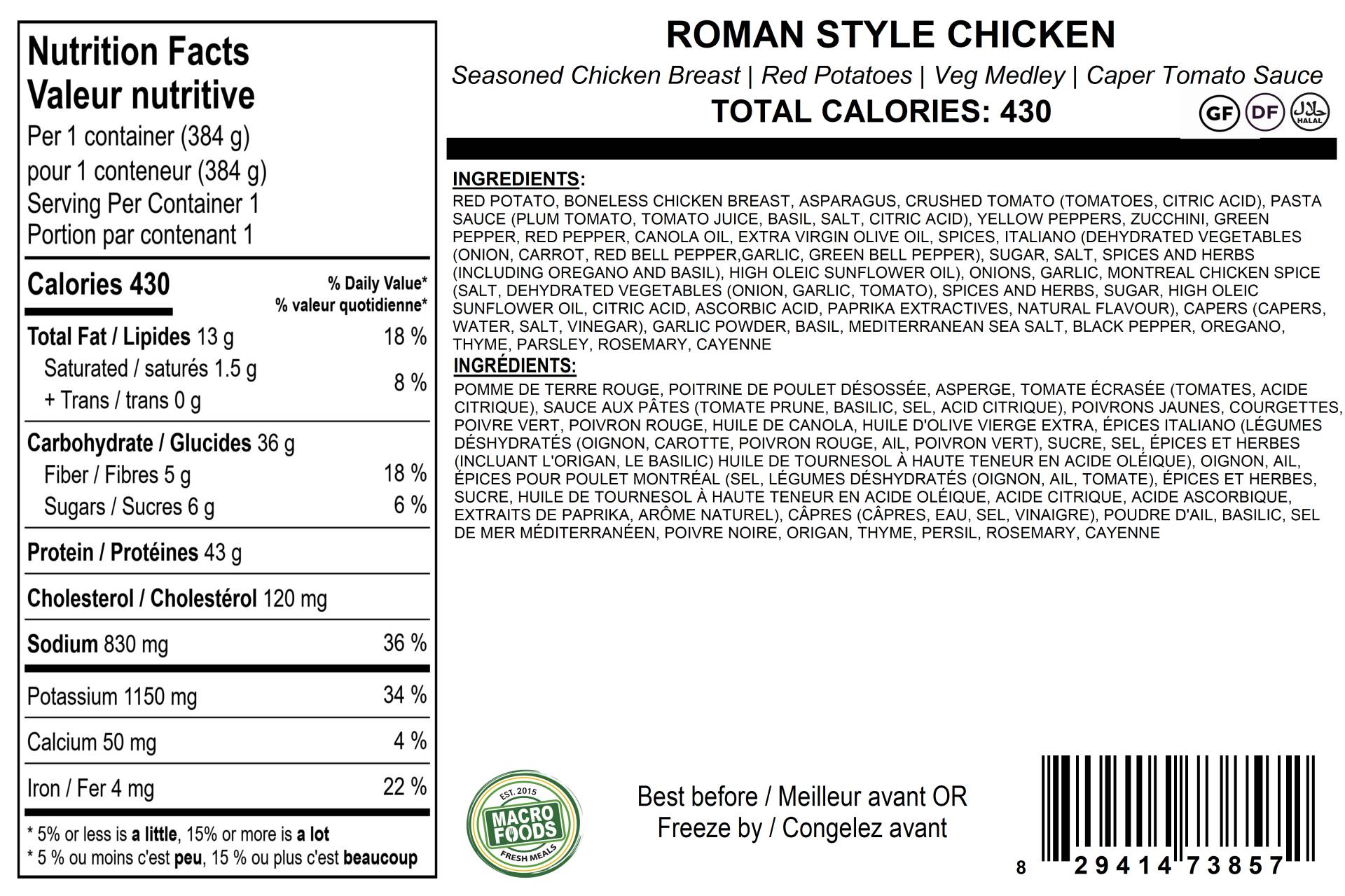Roman Style Chicken