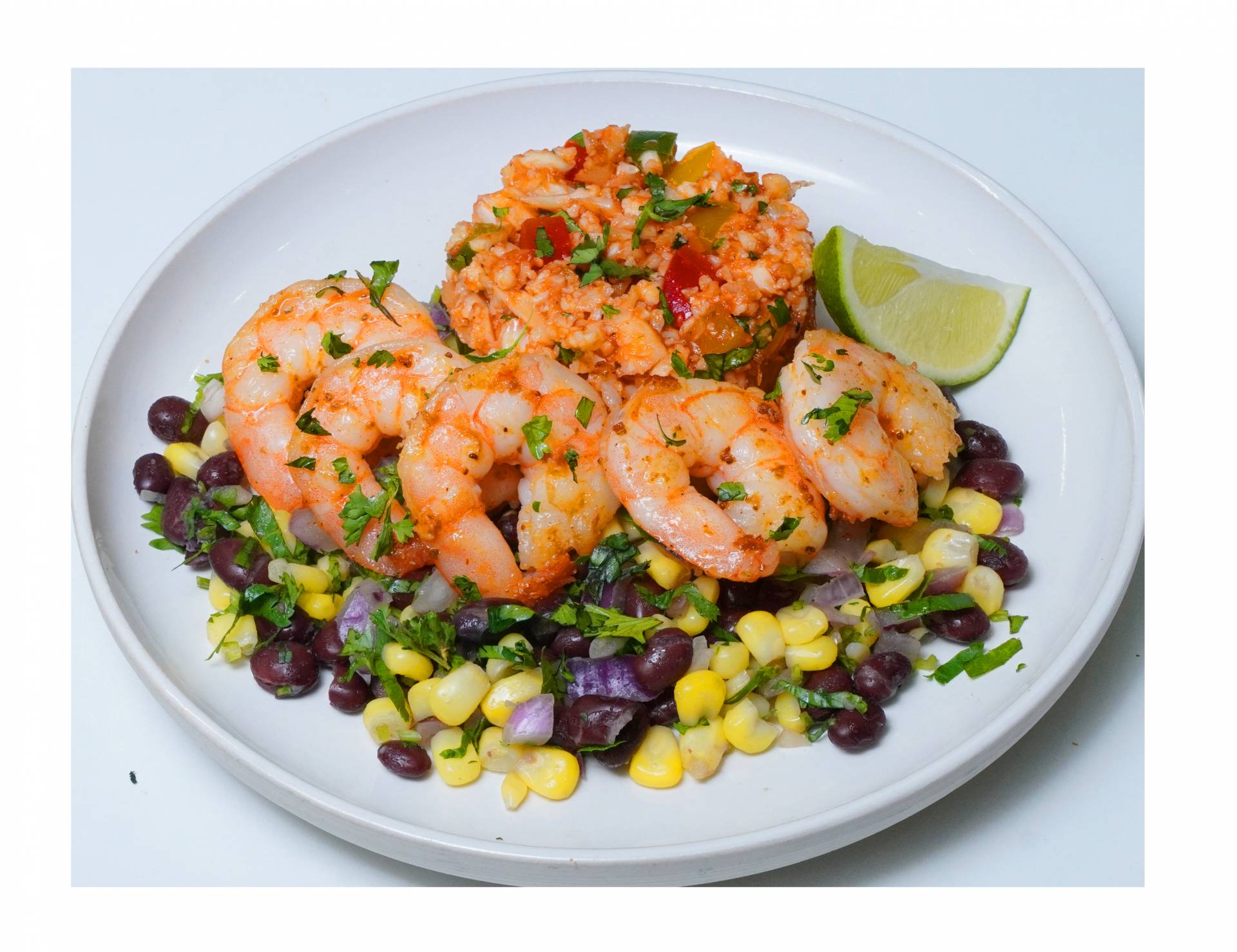 Keto Shrimp Taco Bowl
