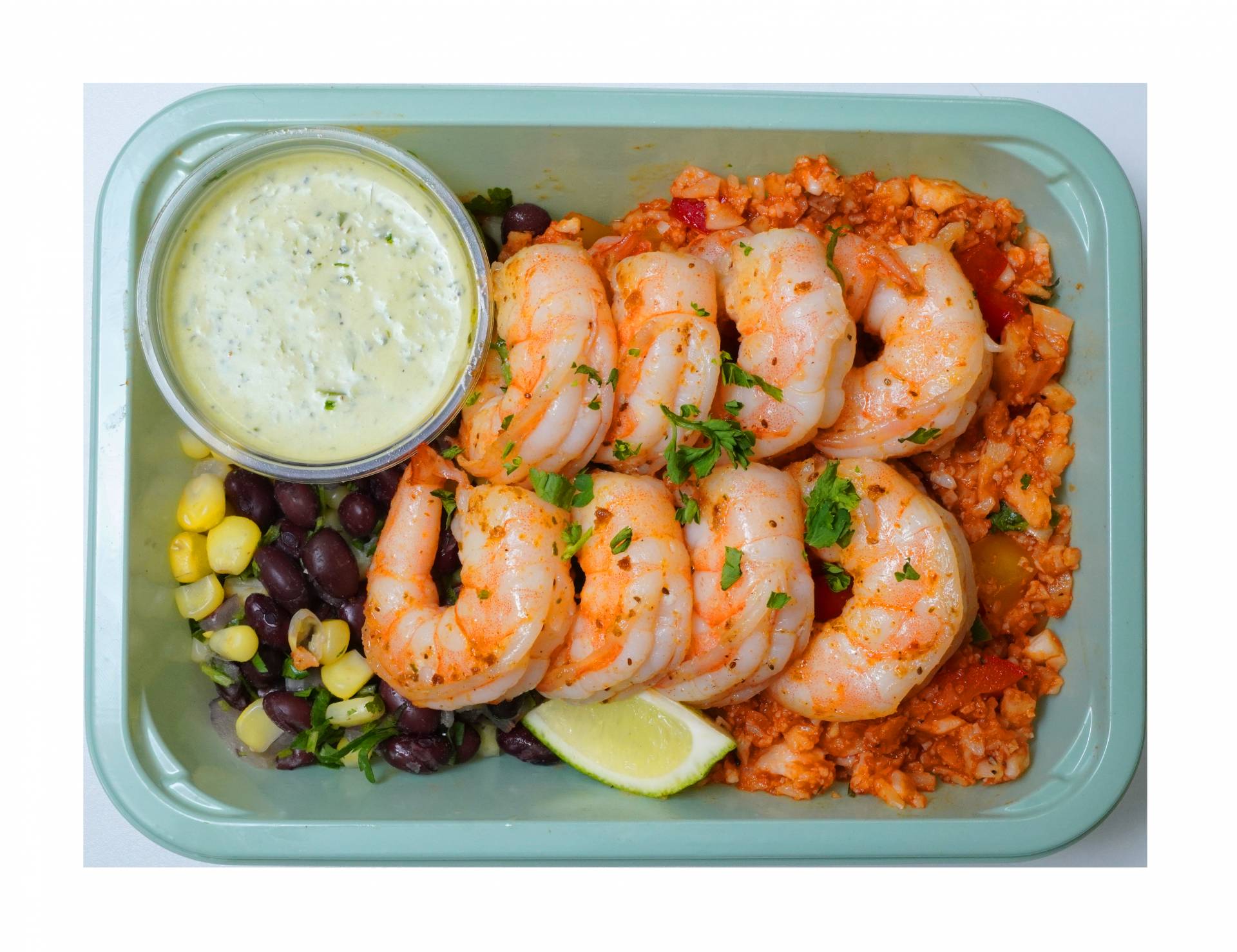 Keto Shrimp Taco Bowl