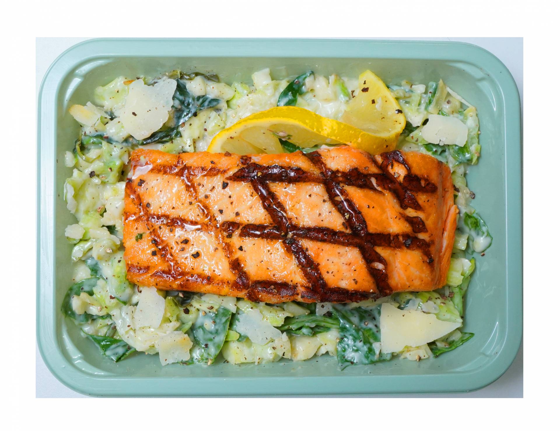 Keto Spinach & Artichoke Salmon