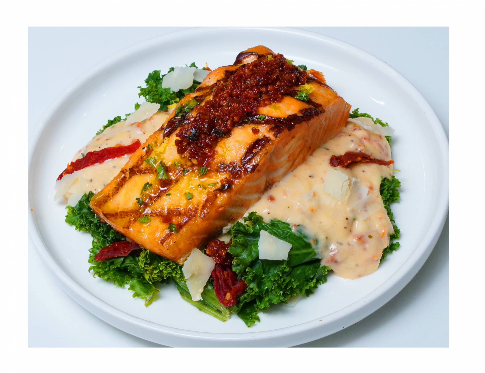 Keto Sun Dried Tomato Salmon