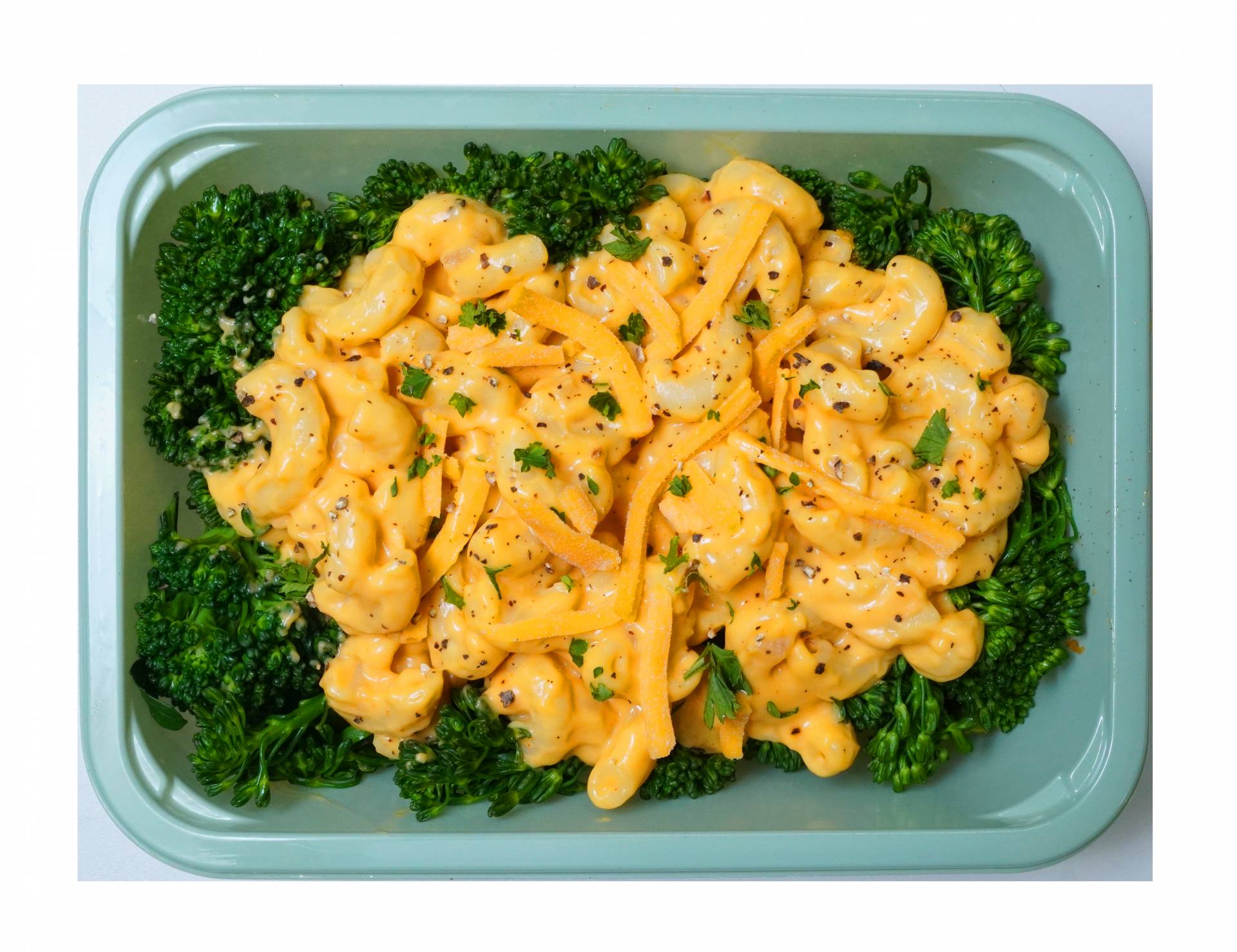 Vegetarian Broccoli Mac & Cheese