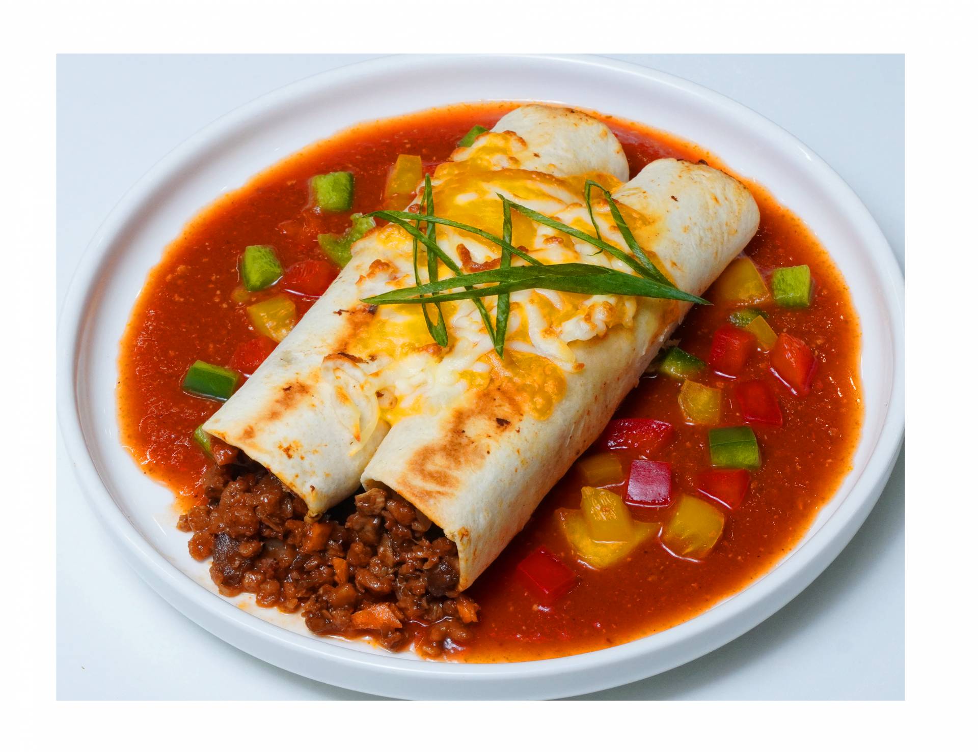 [May 2025] Vegan Beef Enchiladas