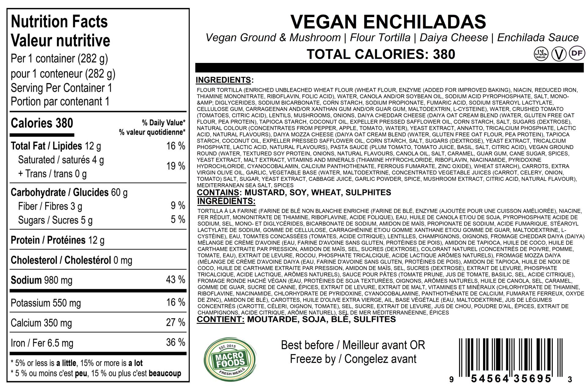 Vegan Beef Enchiladas