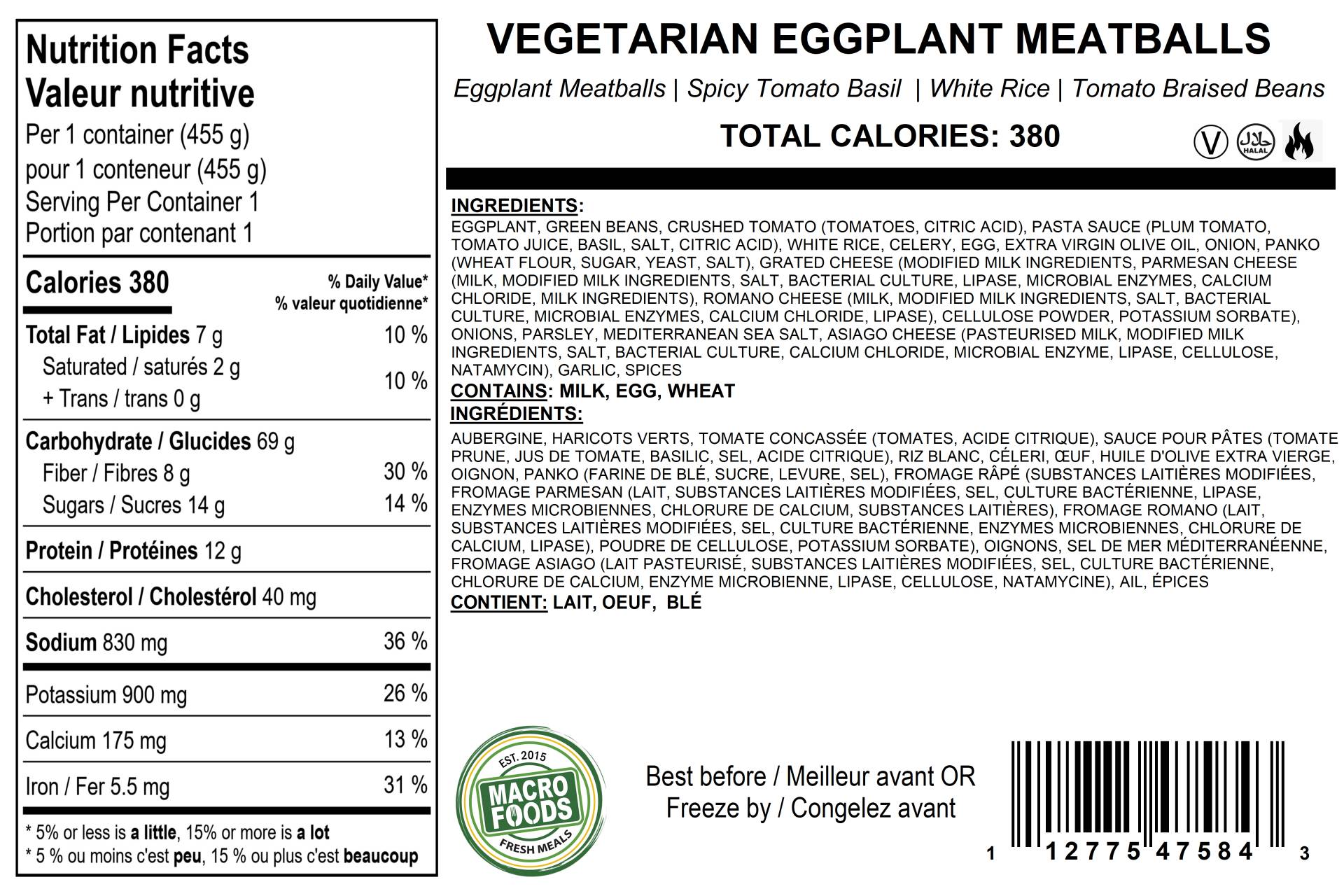 Vegetarian Eggplant Meatballs