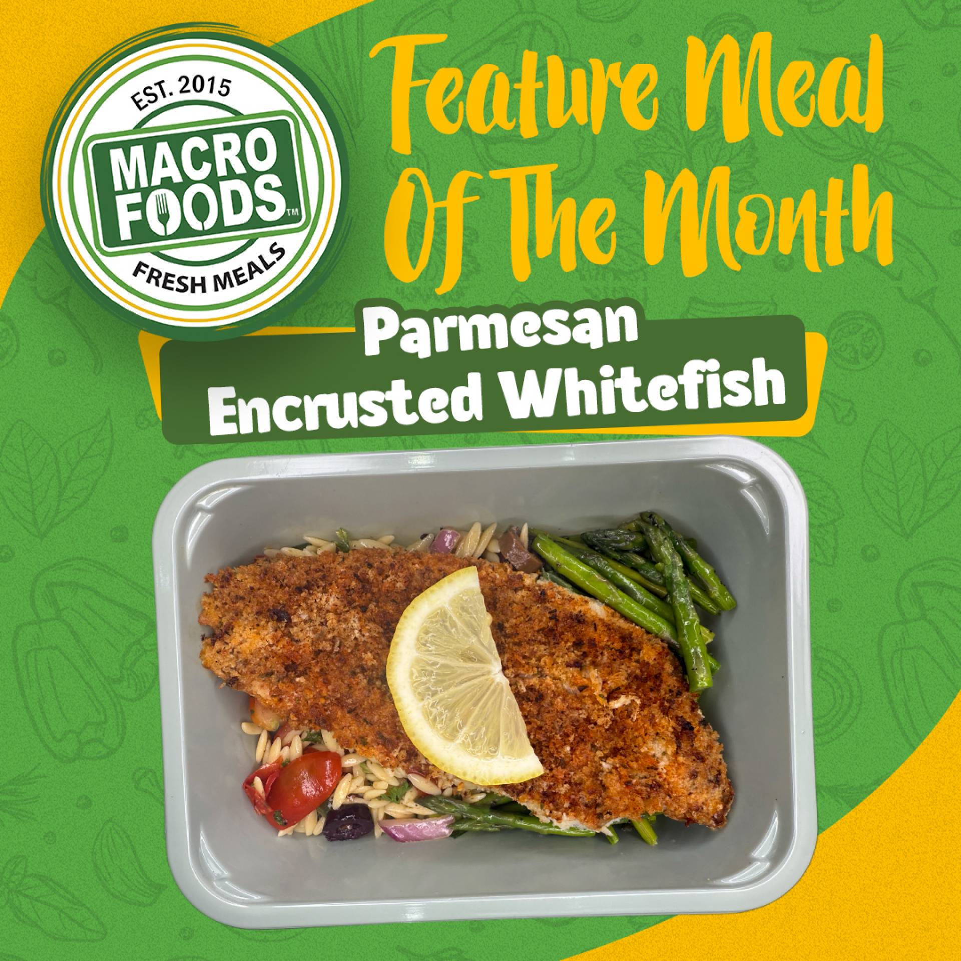 Parmesan Encrusted White Fish