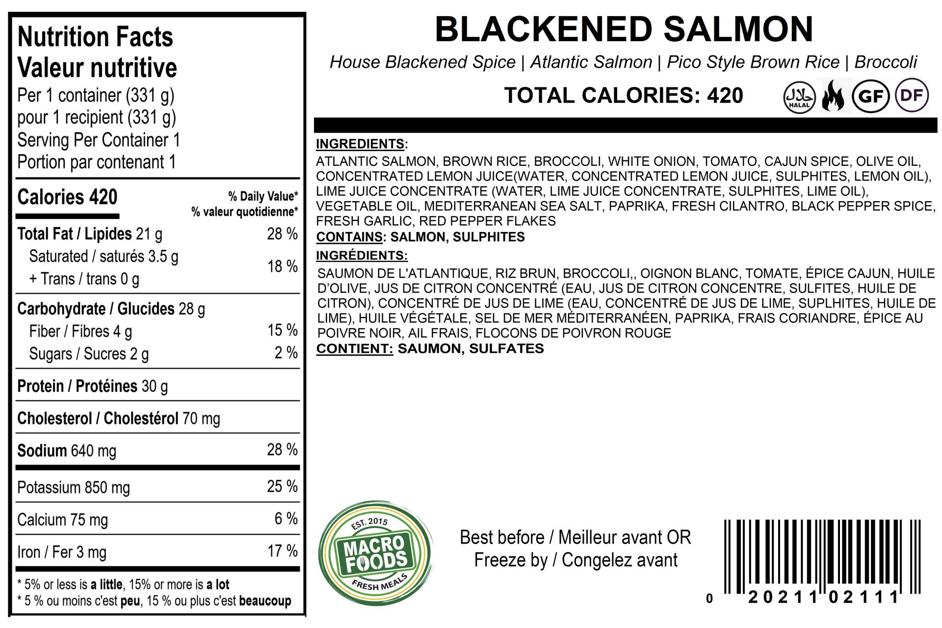 Blackened Salmon