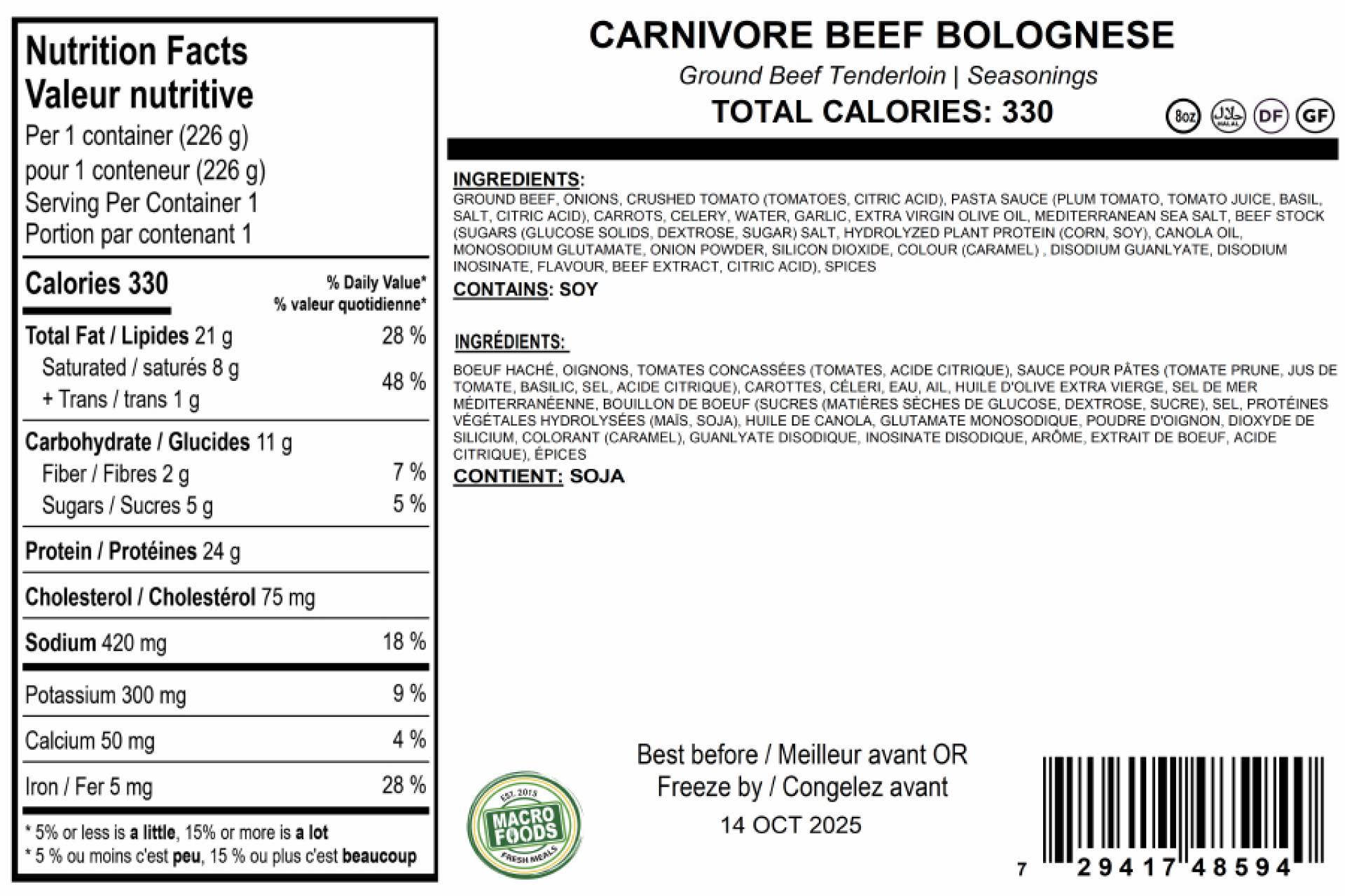 Carnivore Beef Bolognese