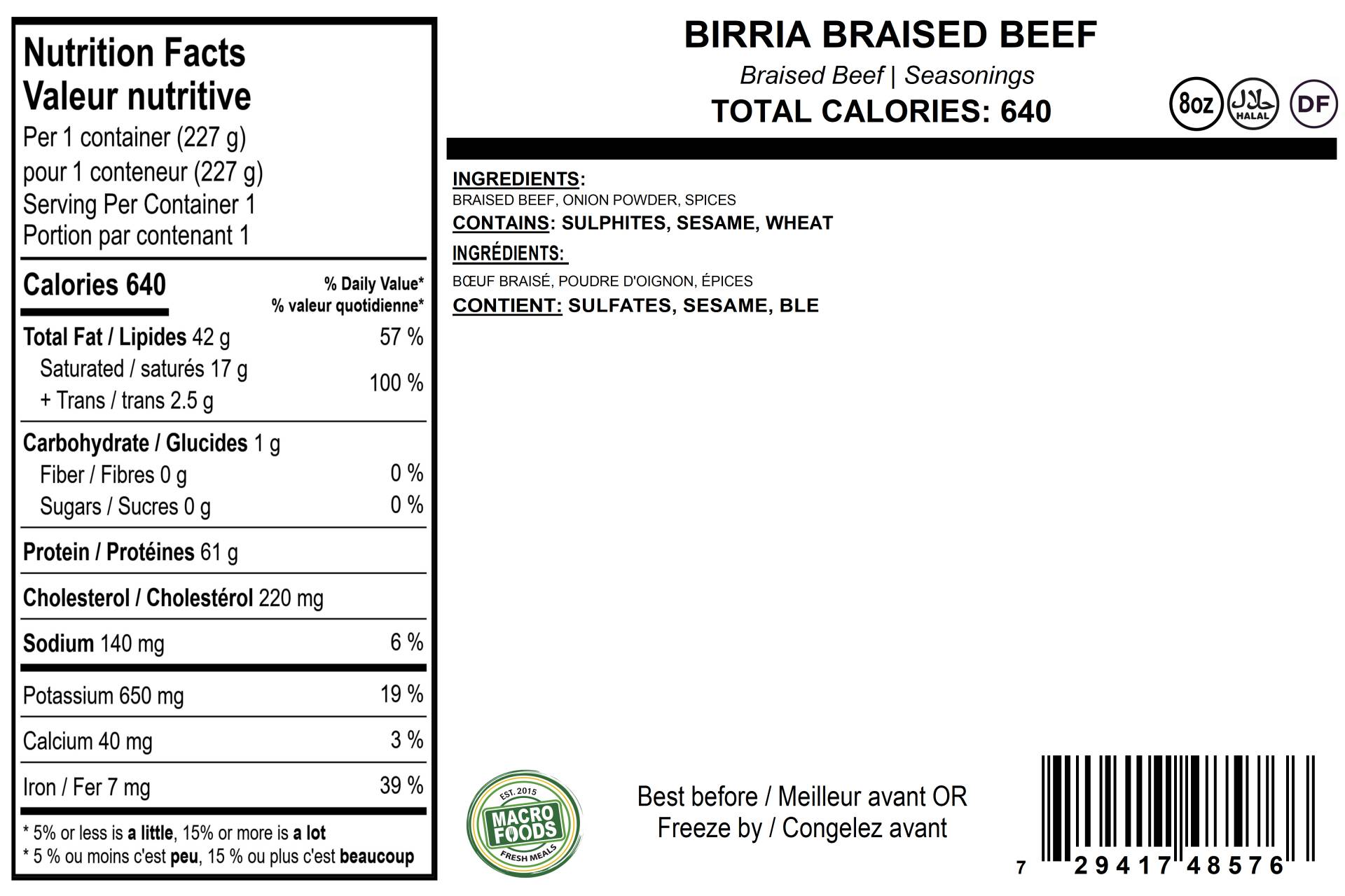 Carnivore Birria Braised Beef