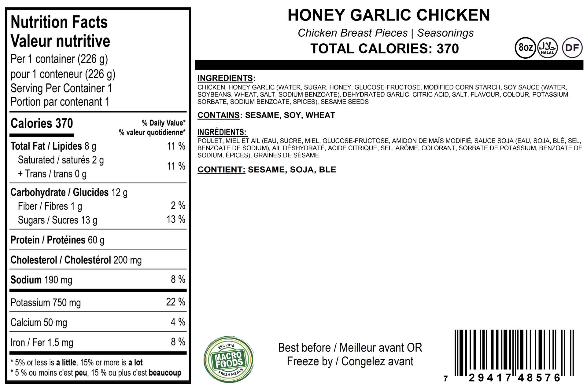 Carnivore Honey Garlic Chicken
