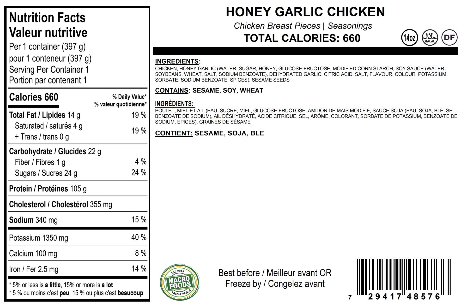 Carnivore Honey Garlic Chicken