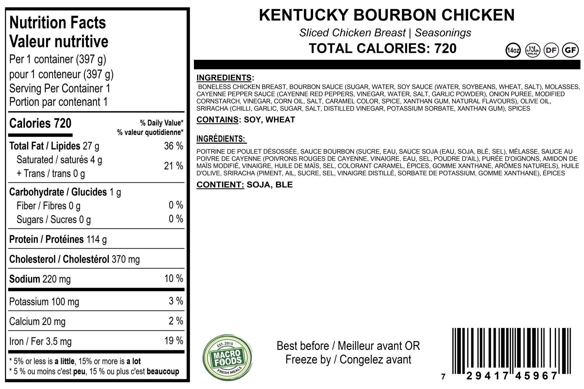 Carnivore Kentucky Bourbon Chicken