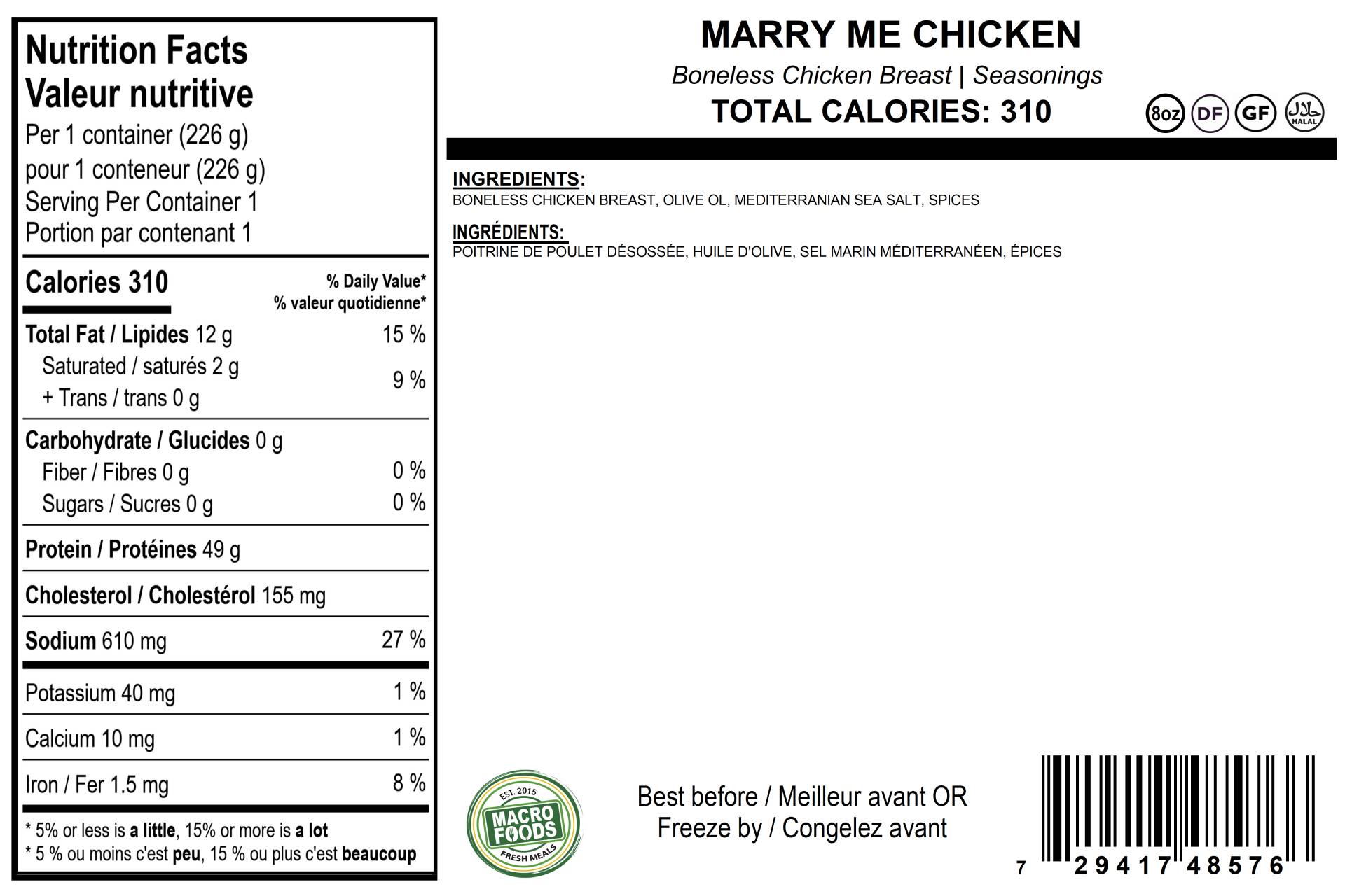 Carnivore Marry Me Chicken