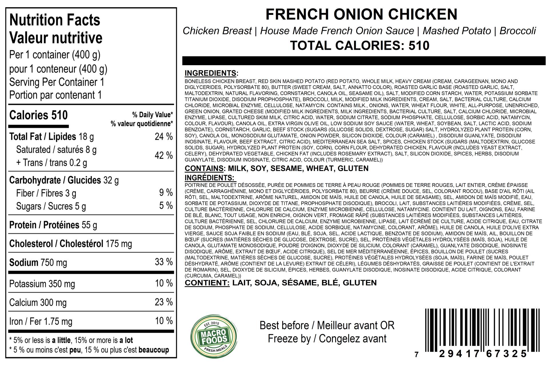 French Onion Chicken