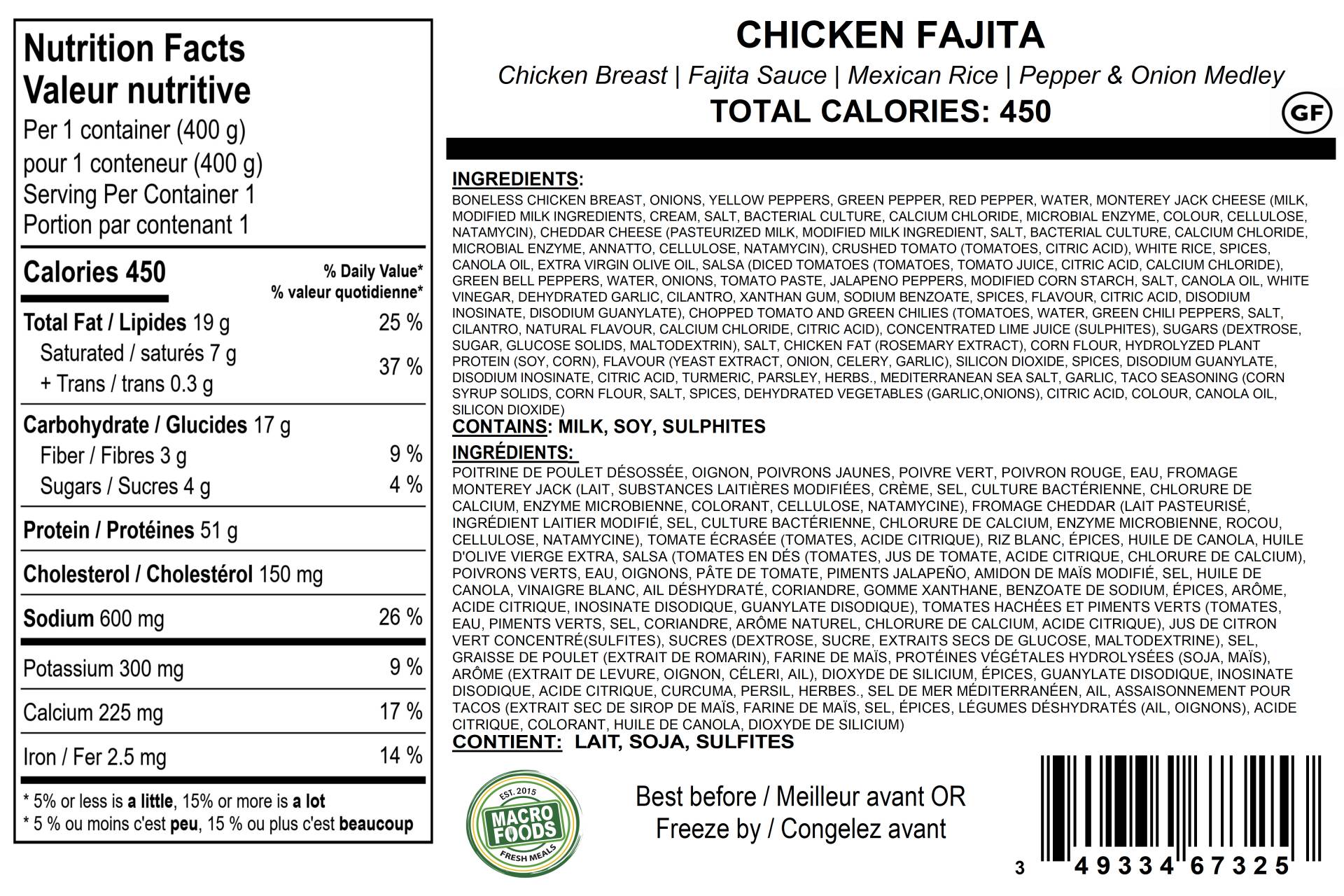 Chicken Fajita