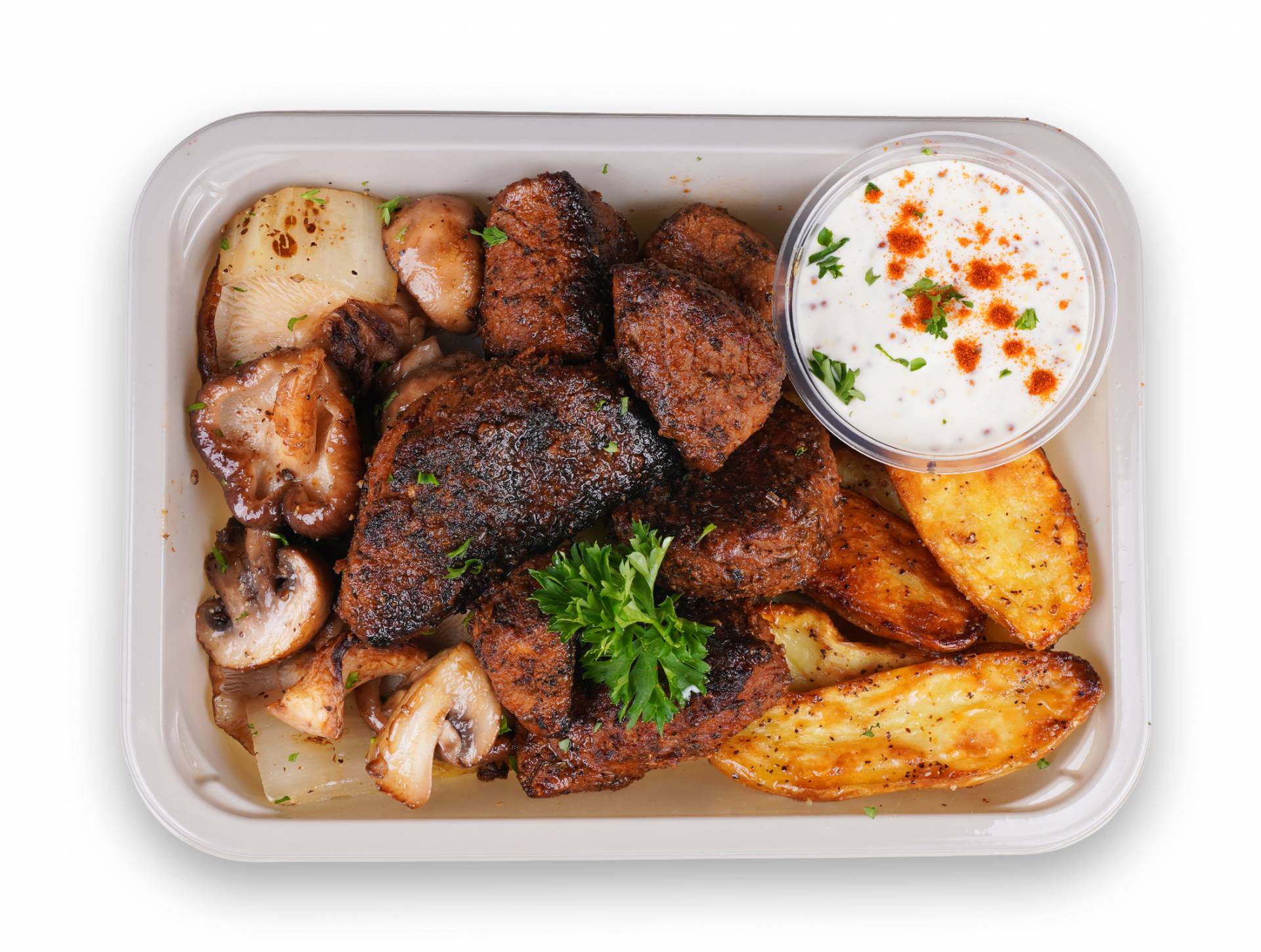 Truffle Aioli Steak Bites