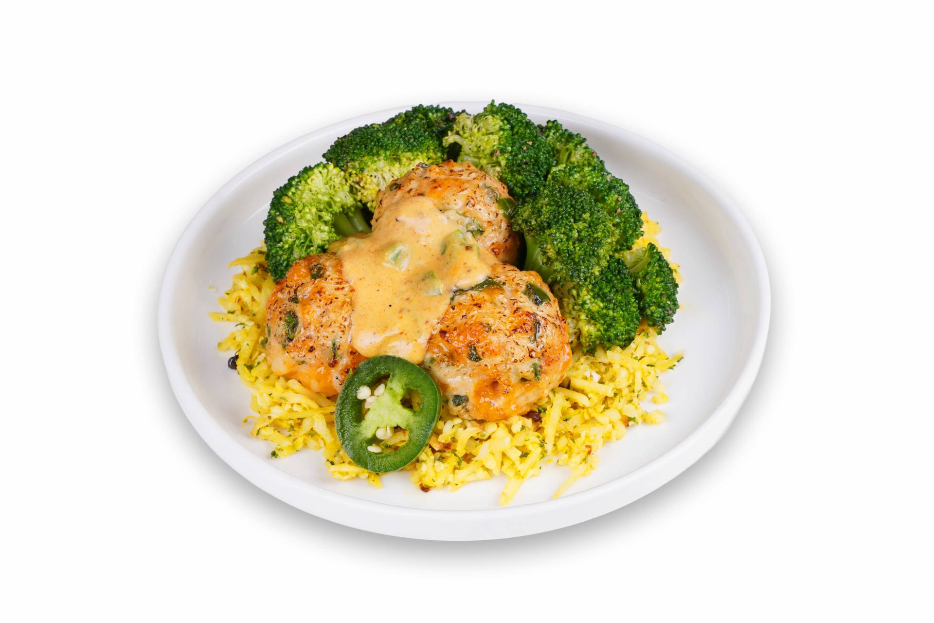 Keto Jalapeño Popper Chicken Meatballs