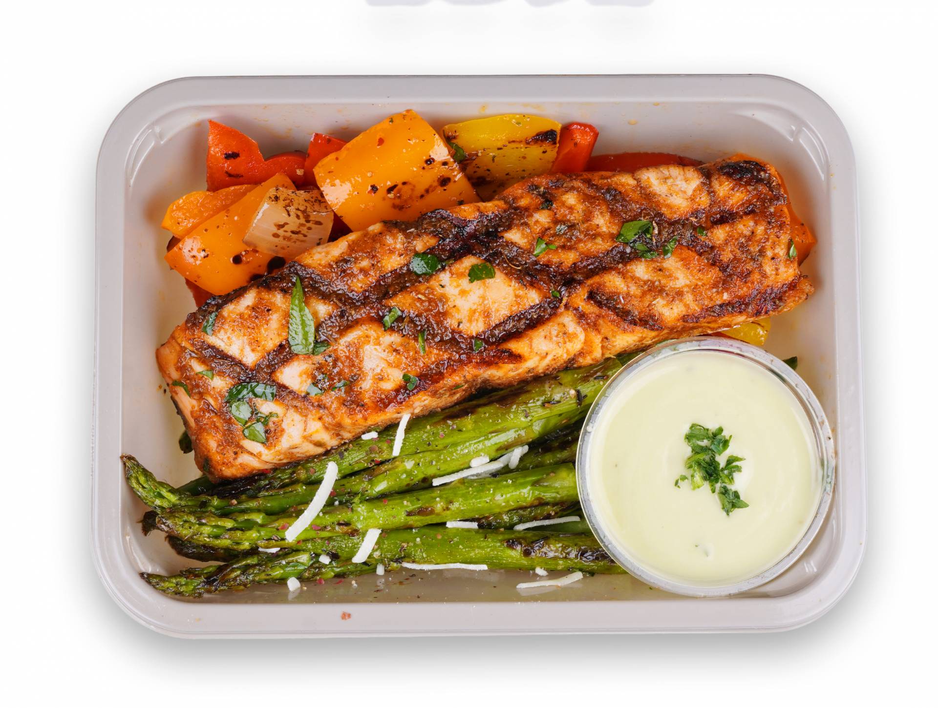 Keto Seared Salmon With Avocado Cream