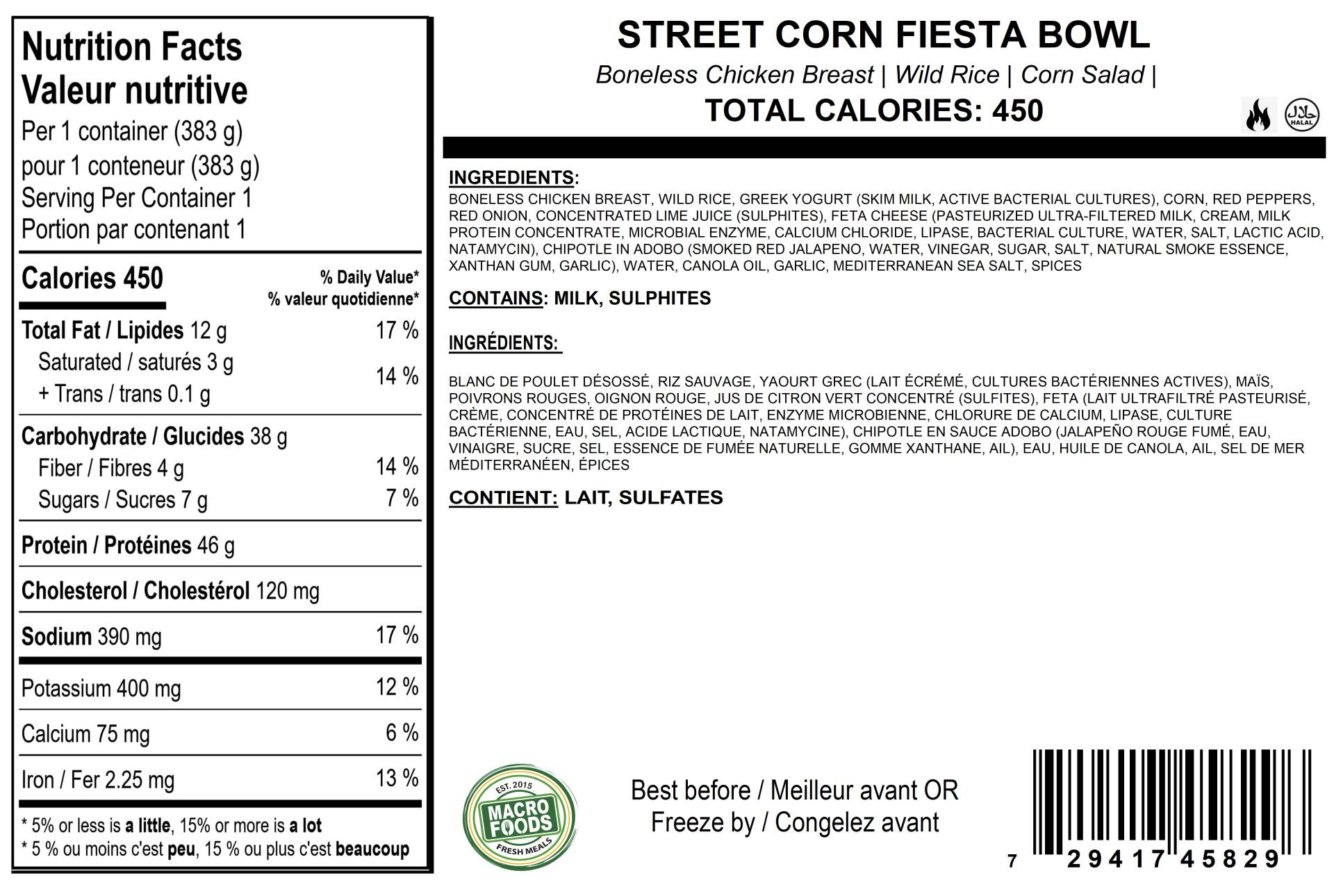 Street Corn Fiesta Bowl