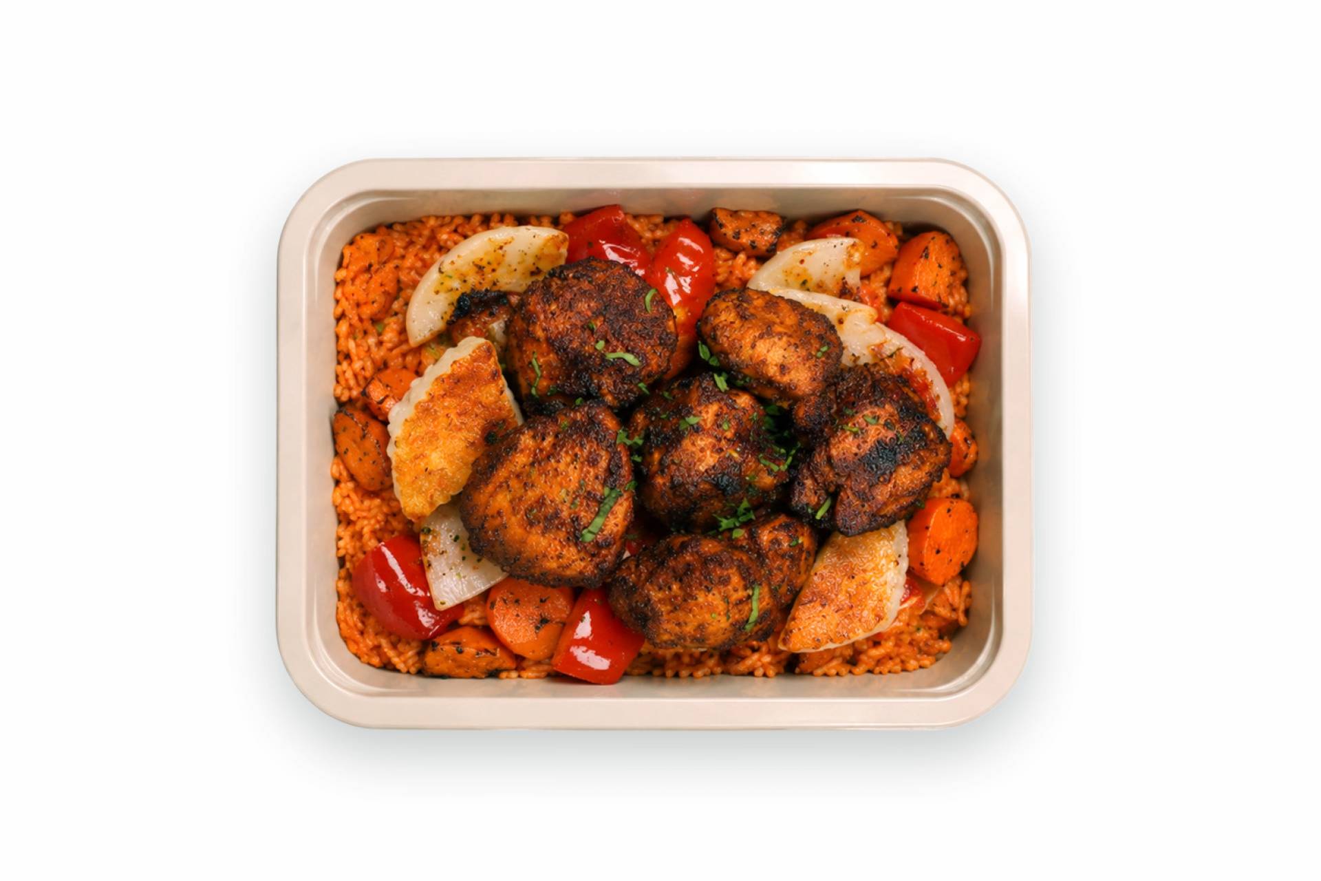 Hot Honey Halloumi Chicken