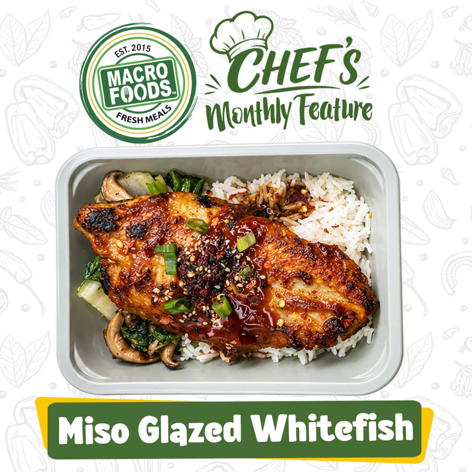Miso Glazed White Fish