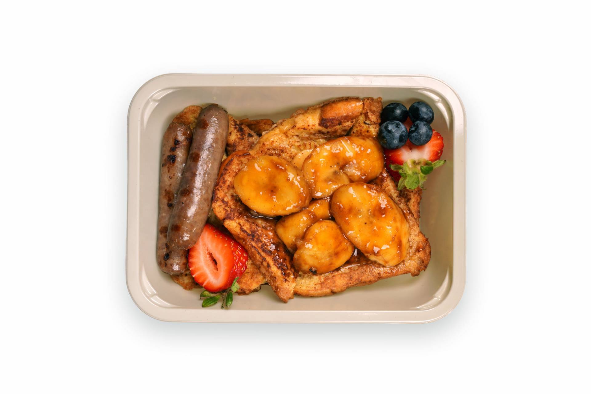 Breakfast Banana Foster French Toast