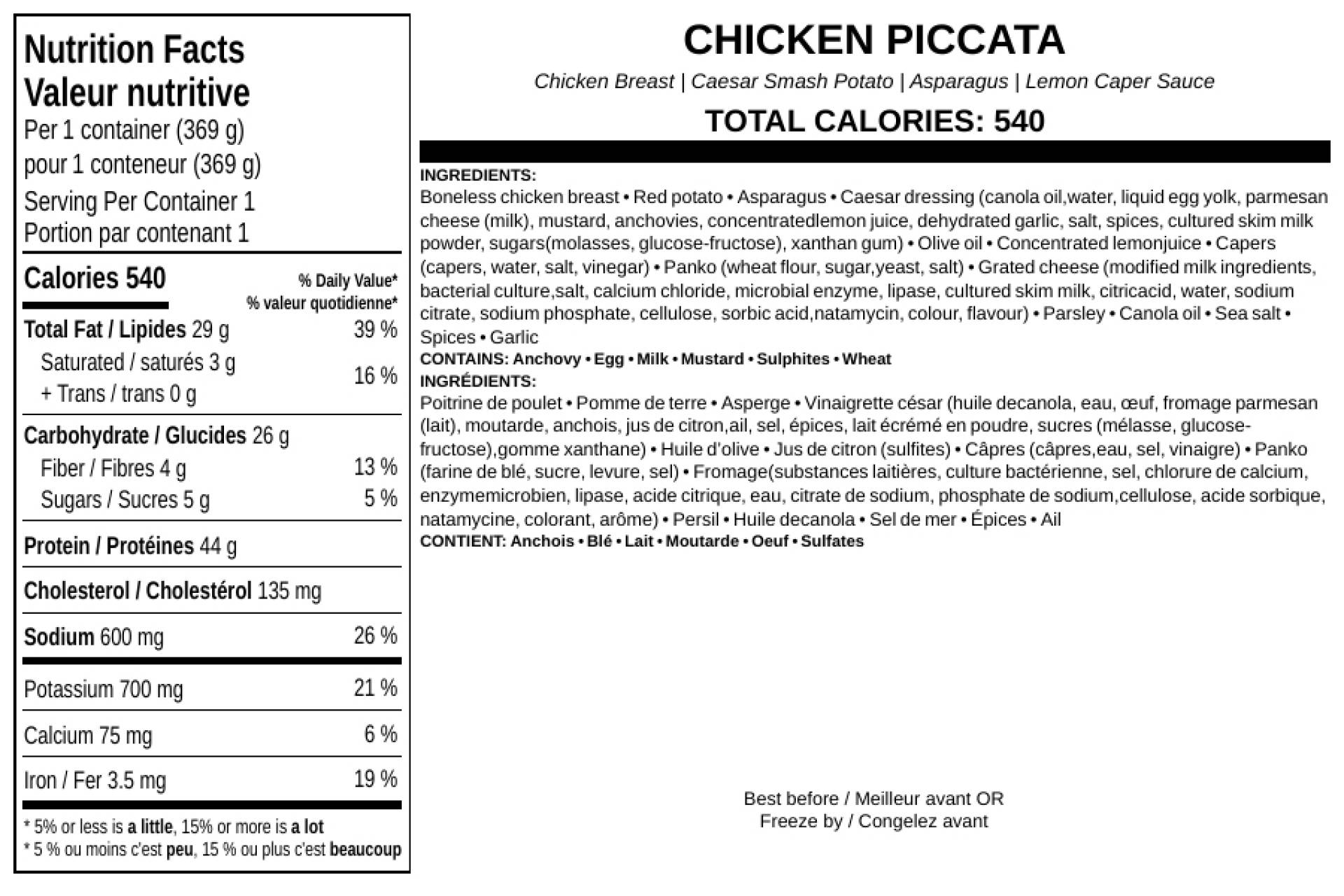 Chicken Piccata