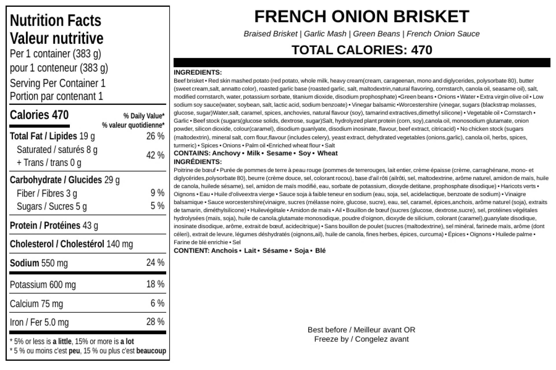 French Onion Brisket