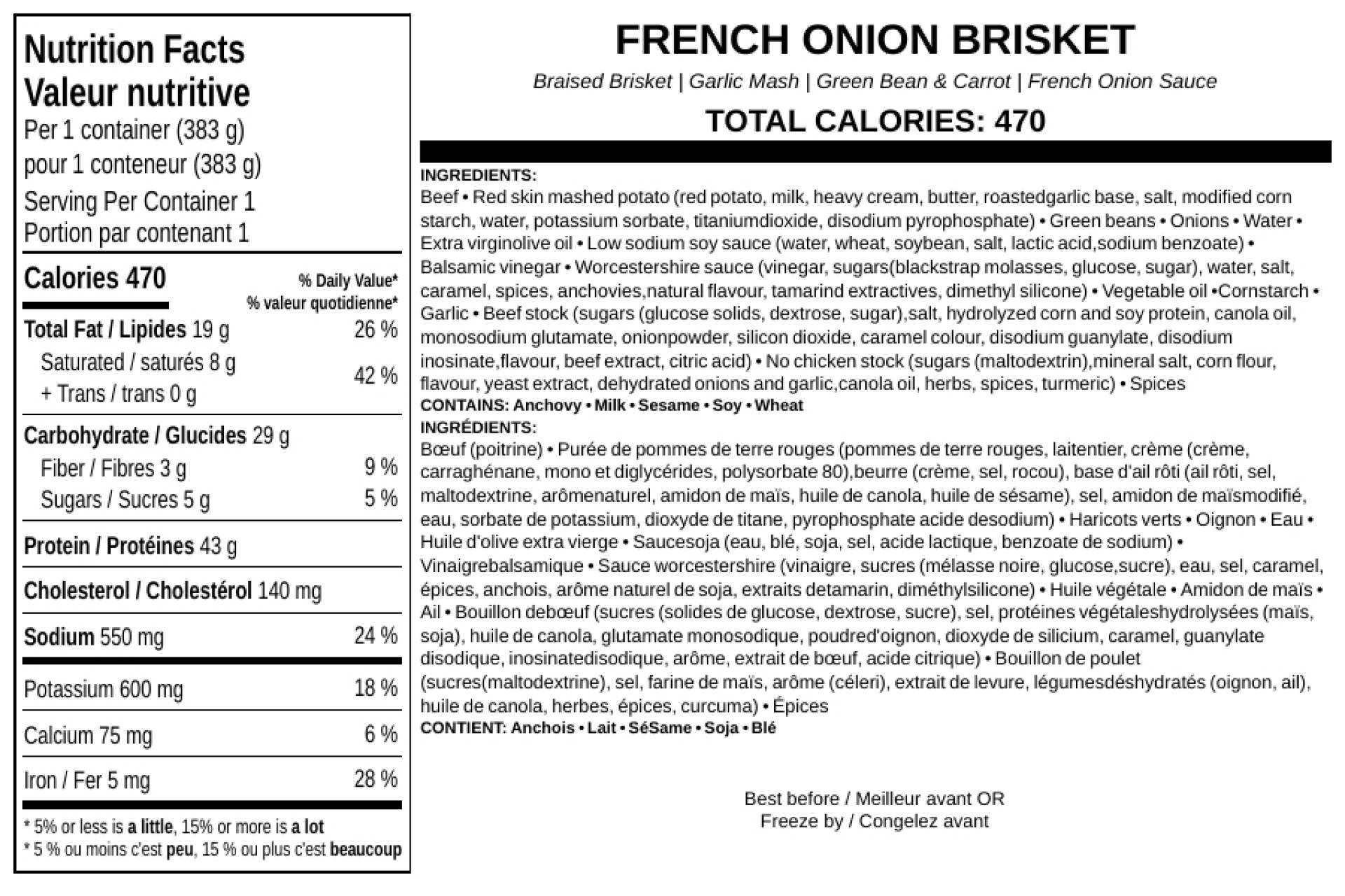 French Onion Brisket