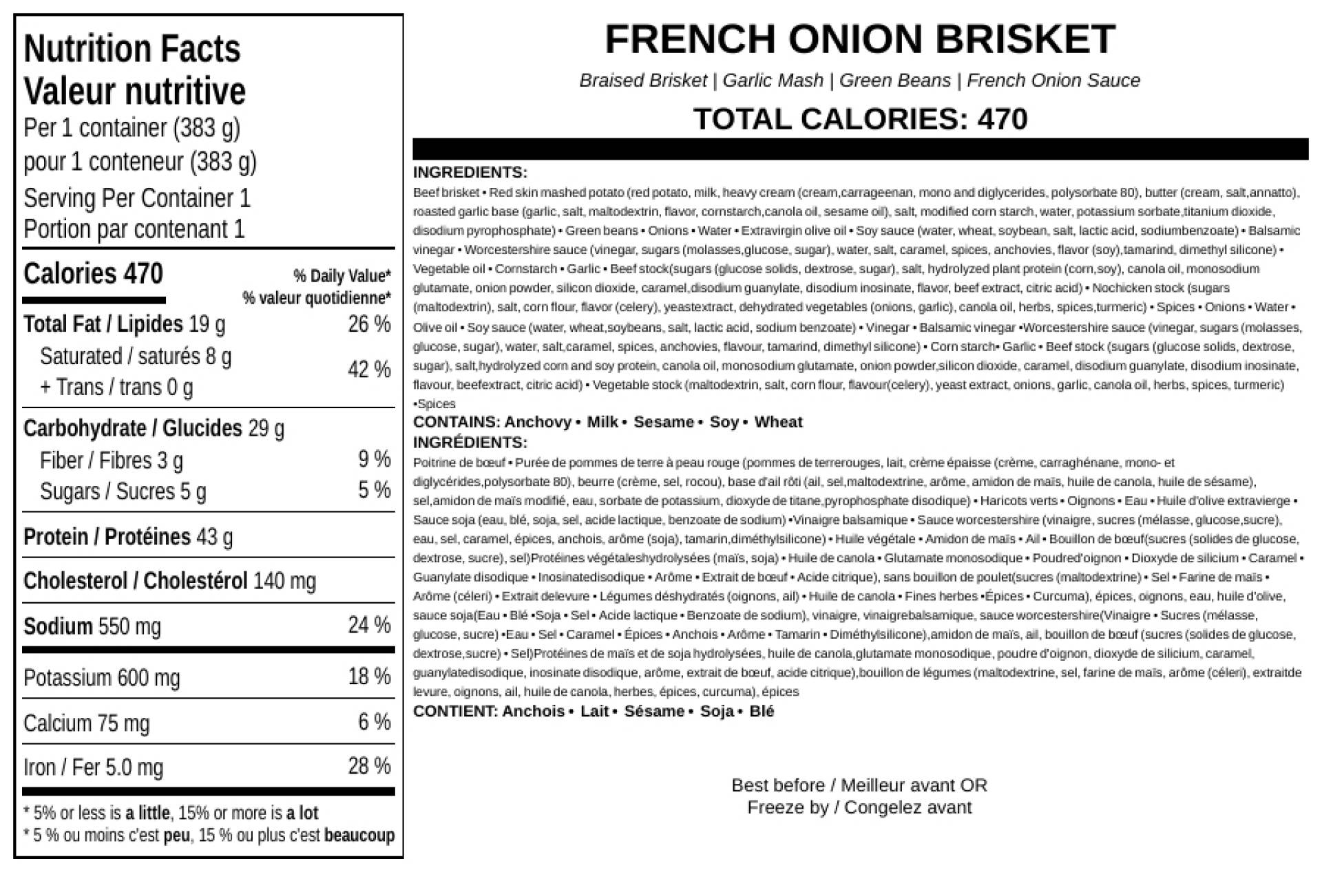French Onion Brisket