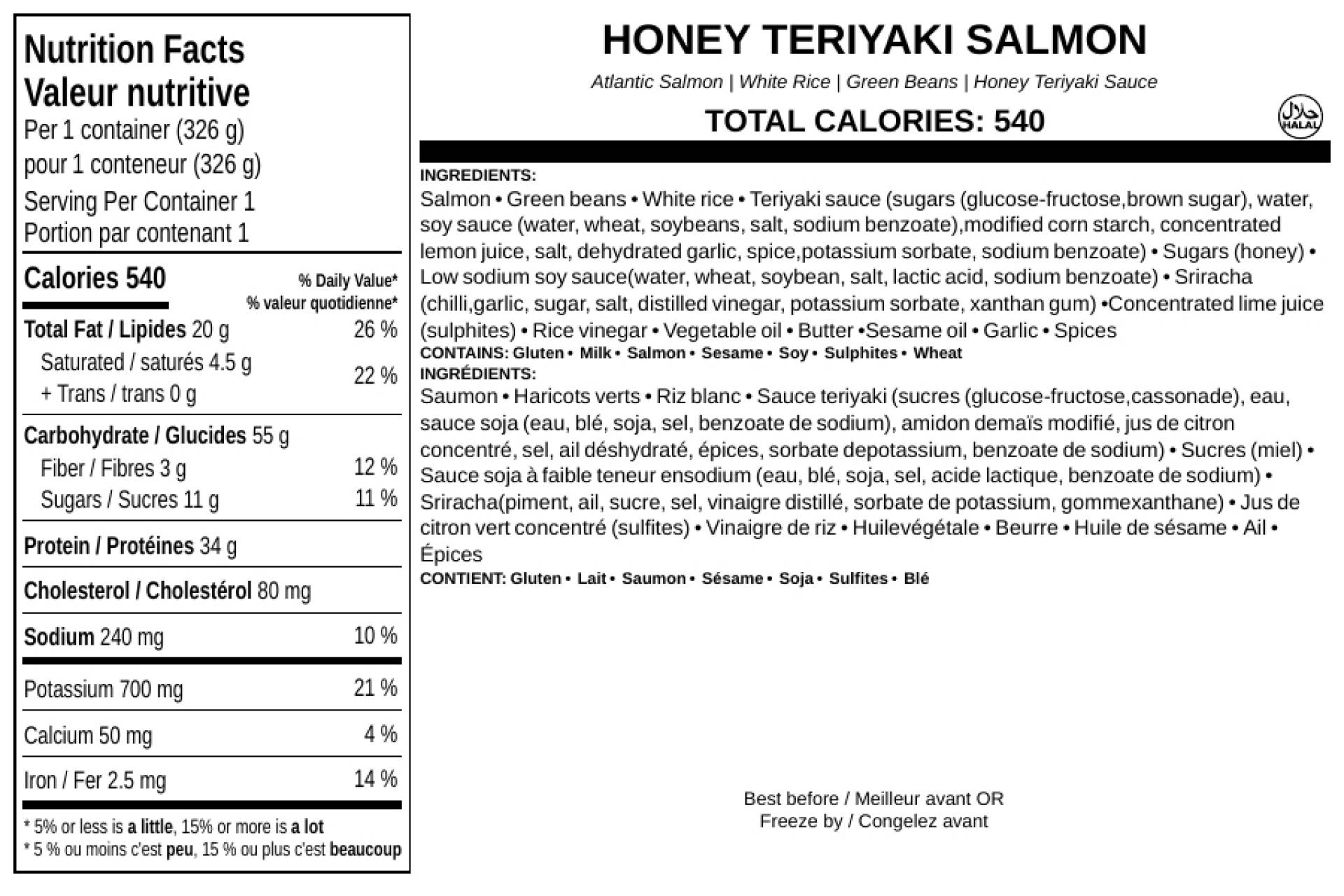 Honey Teriyaki Salmon