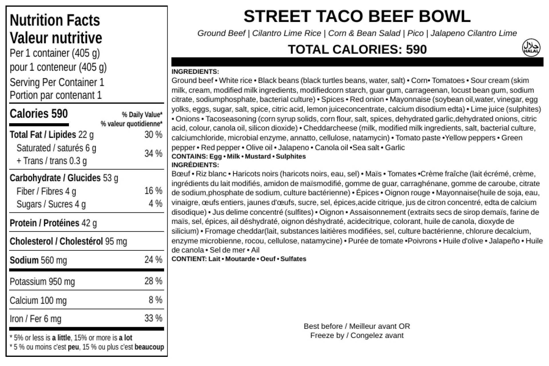 Street Taco Beef Bowl